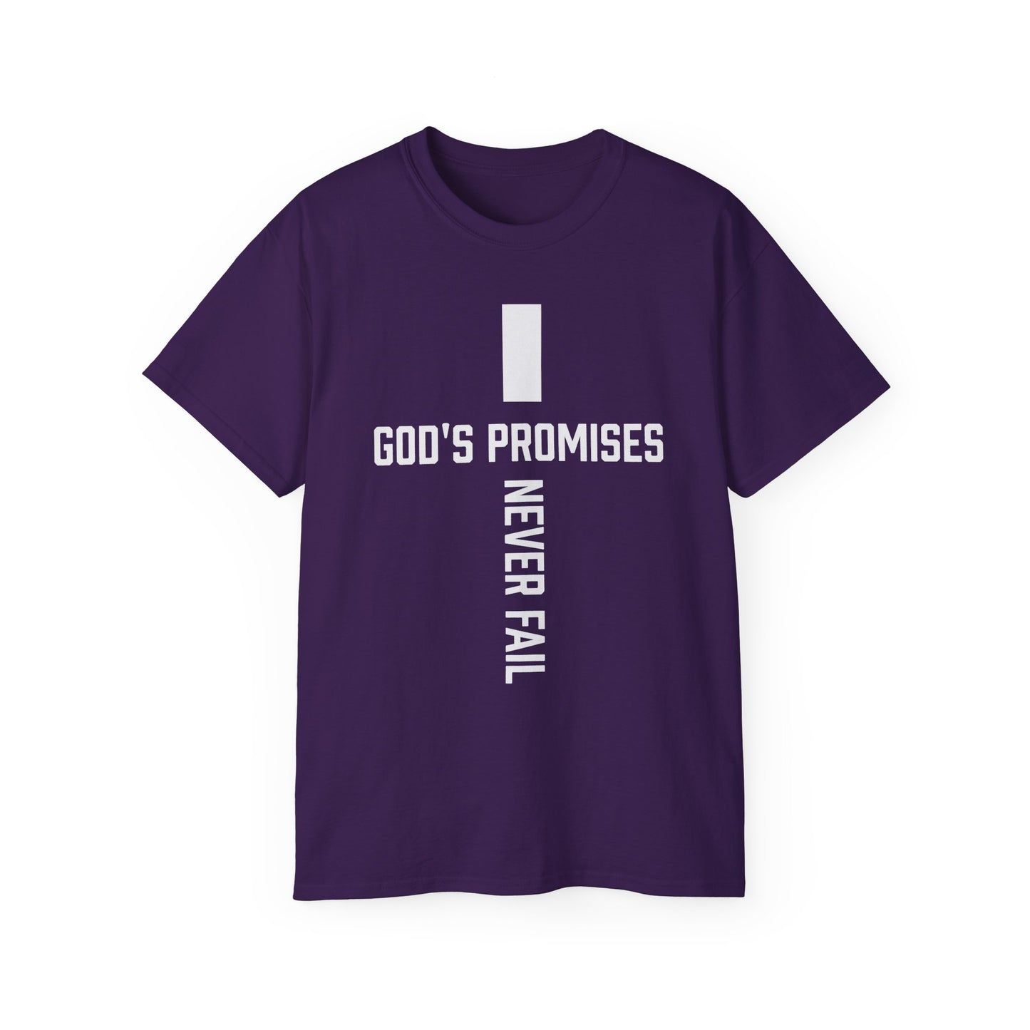 Christian T-Shirt- God Promises Never Fail