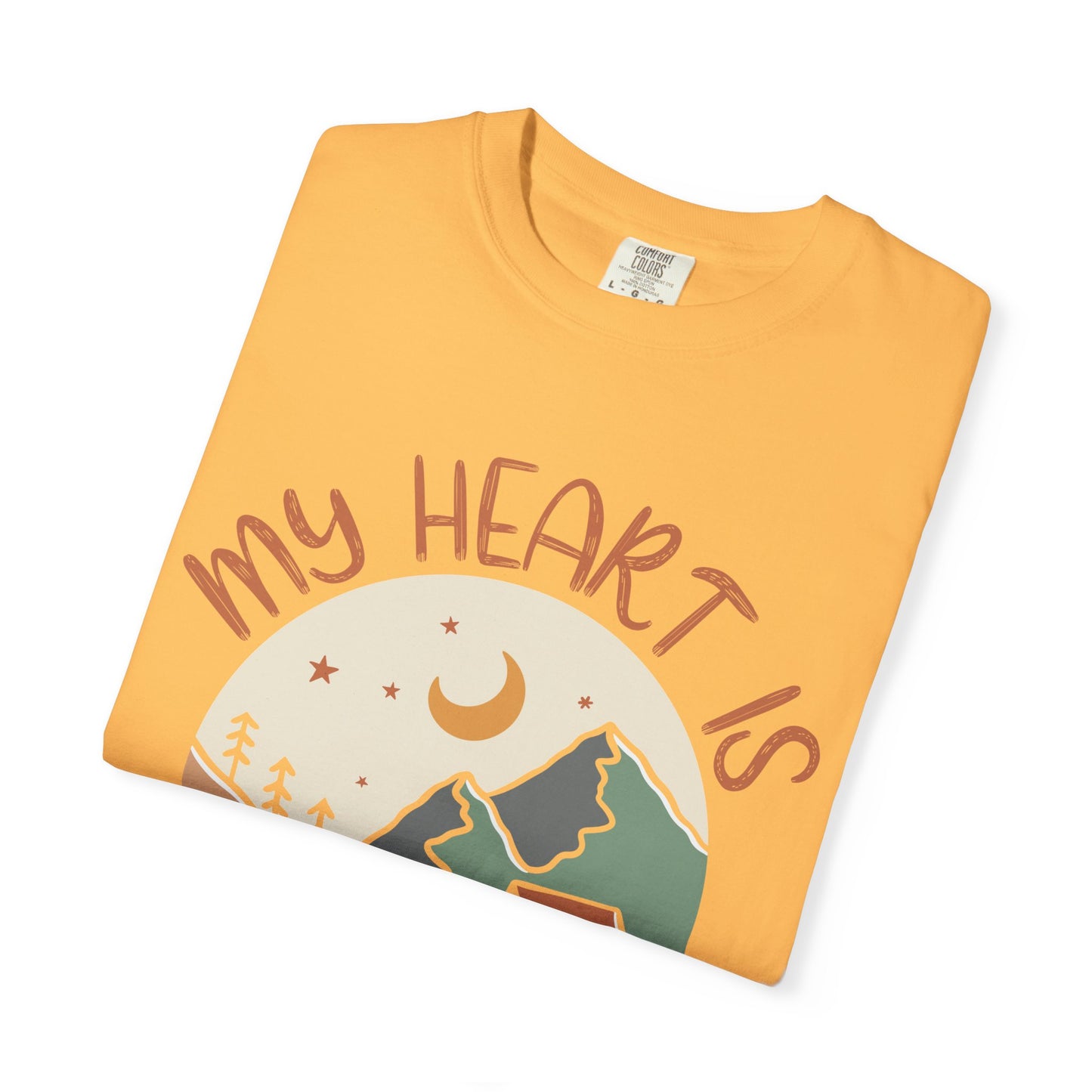 My Heart is in the Mountains Unisex T-Shirt – Perfect for Nature Lovers