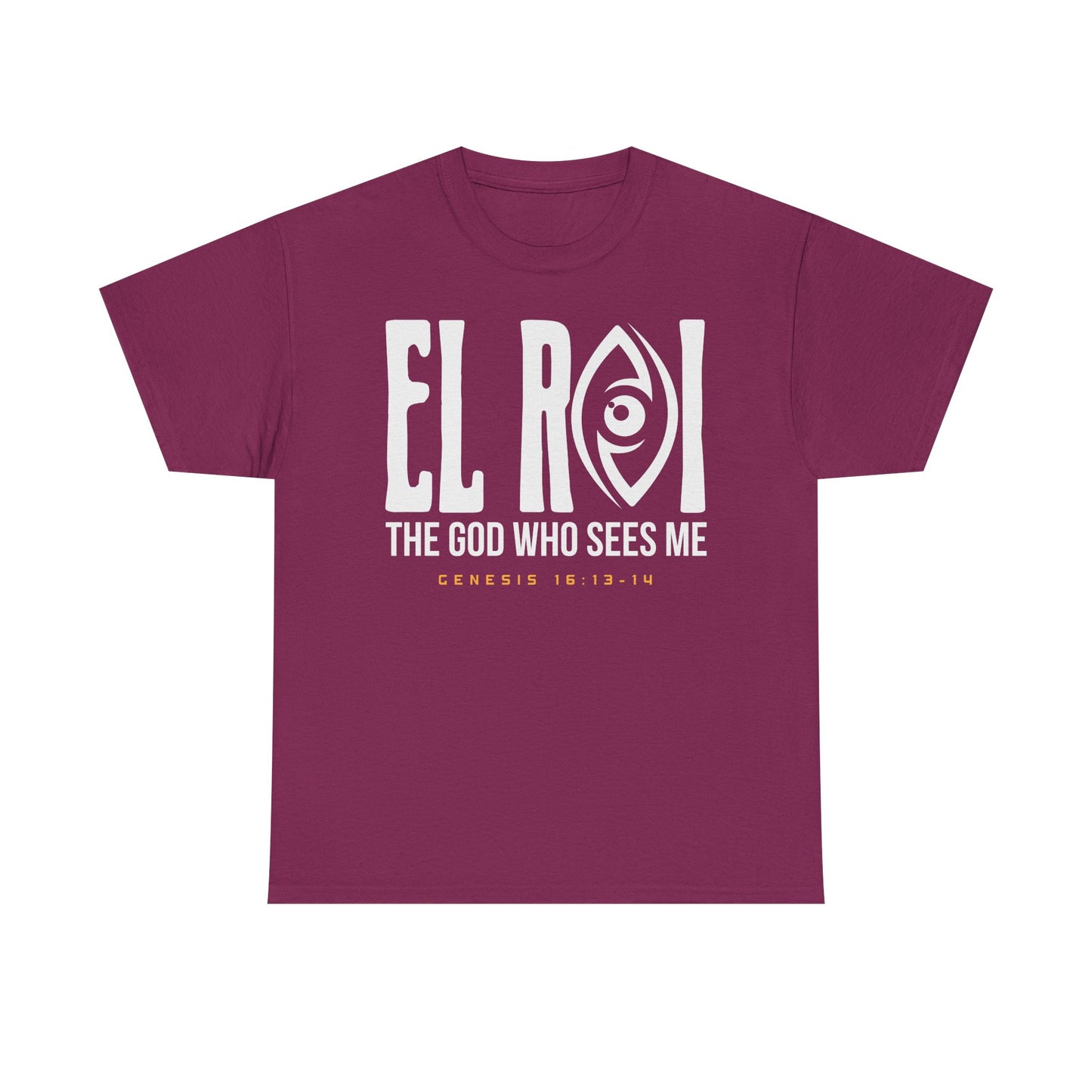 EL ROI The God That Sees Me Unisex Tee - Inspirational Christian T-shirt