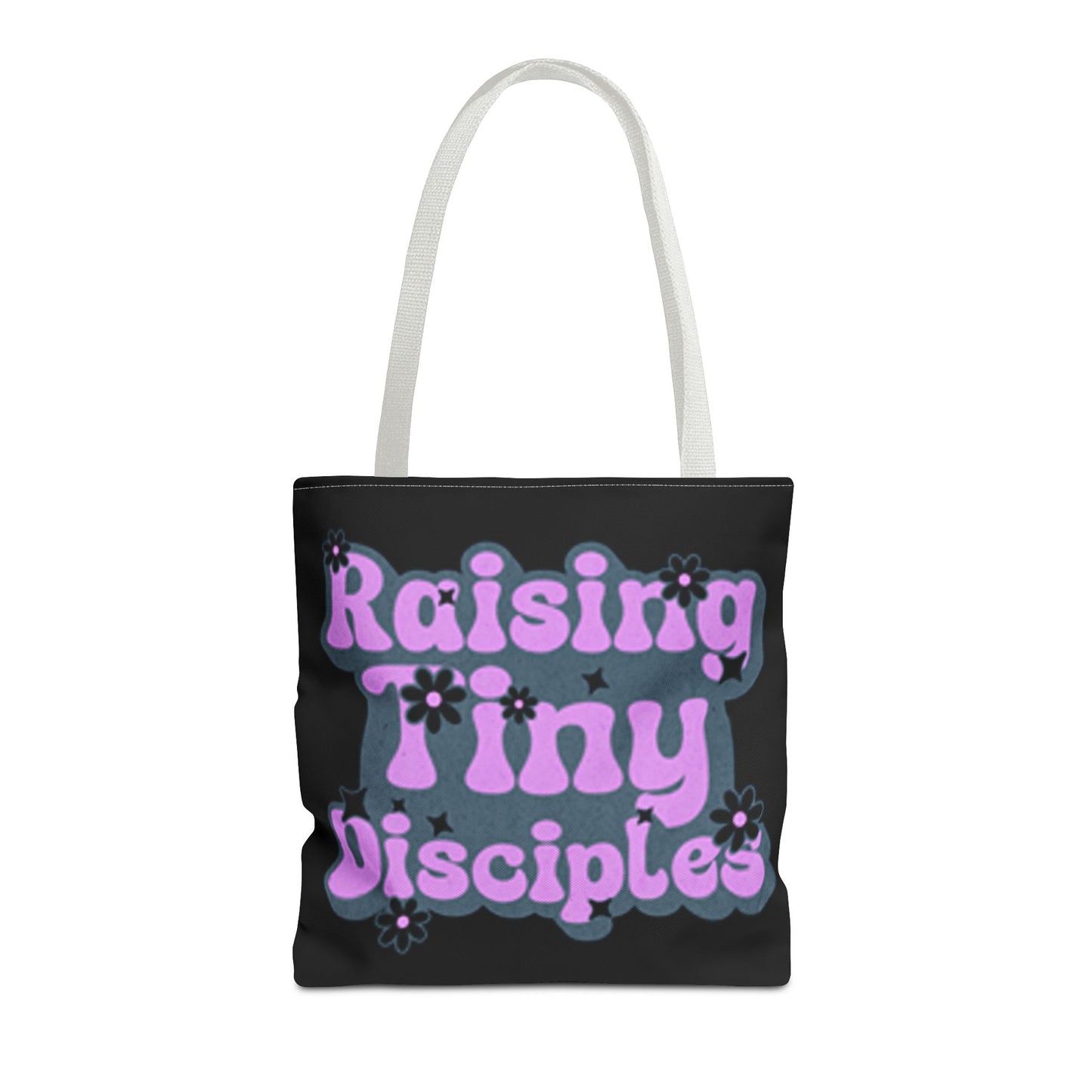 Raising Tiny Disciples Tote Bag - Eco-Friendly Bag for Moms & Caregivers