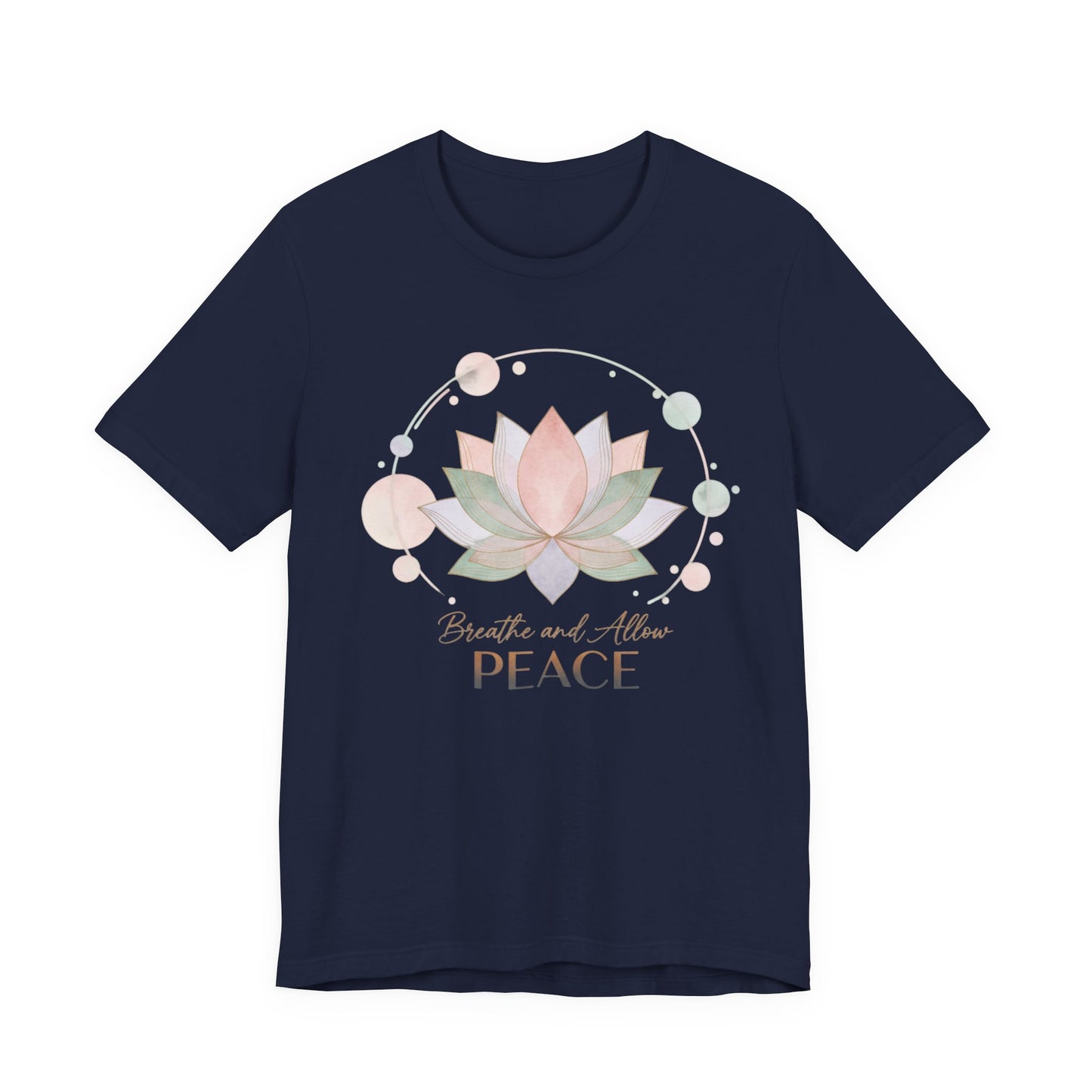 Mindful & Into Peace Tee | self care shirt, boundary quote