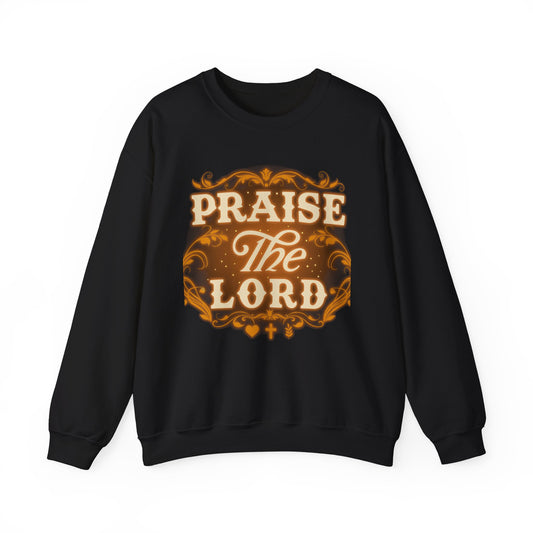 Faith-Inspired Crewneck Sweatshirt for Praise, Gifts, Religious Events