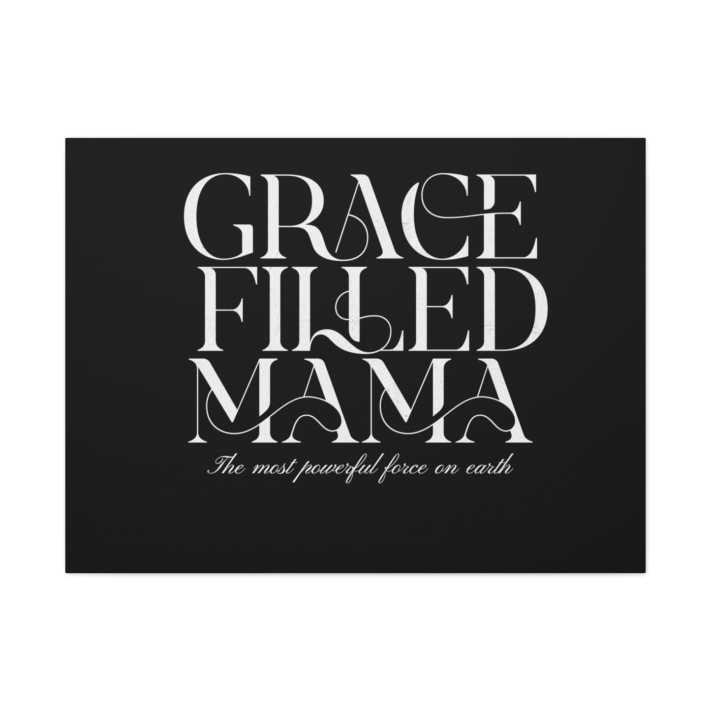 Inspirational Canvas Art for Moms - Grace Filled Mama