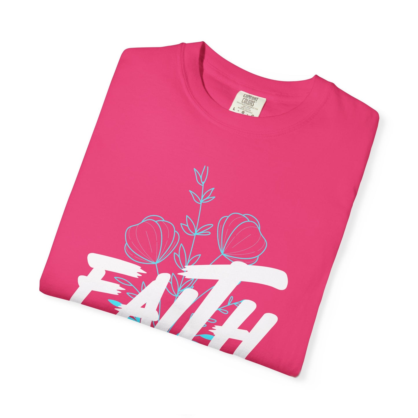 Faith-Inspired Unisex Garment-Dyed T-Shirt - Perfect for Uplifting Moments