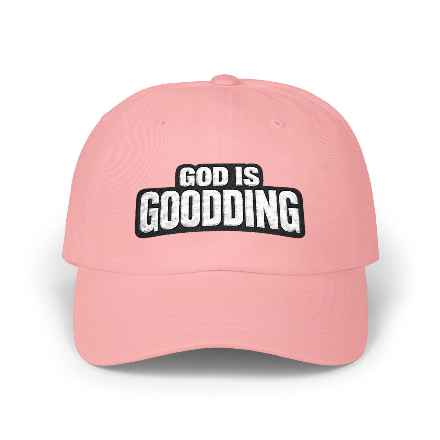 God Is Goodding Dad Cap | Embroidered Religious Baseball Hat