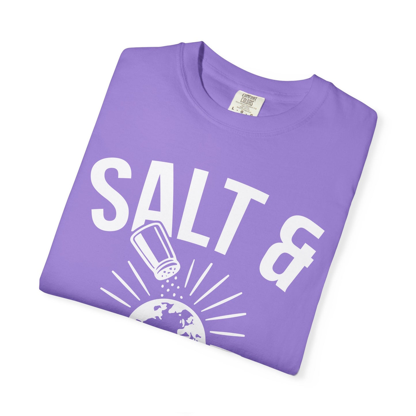 Inspirational Unisex T-Shirt: Salt & Light Graphic, Christian Gifts, Faith Apparel