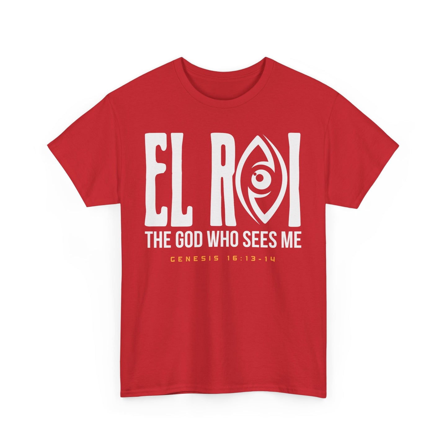 EL ROI The God That Sees Me Unisex Tee - Inspirational Christian T-shirt