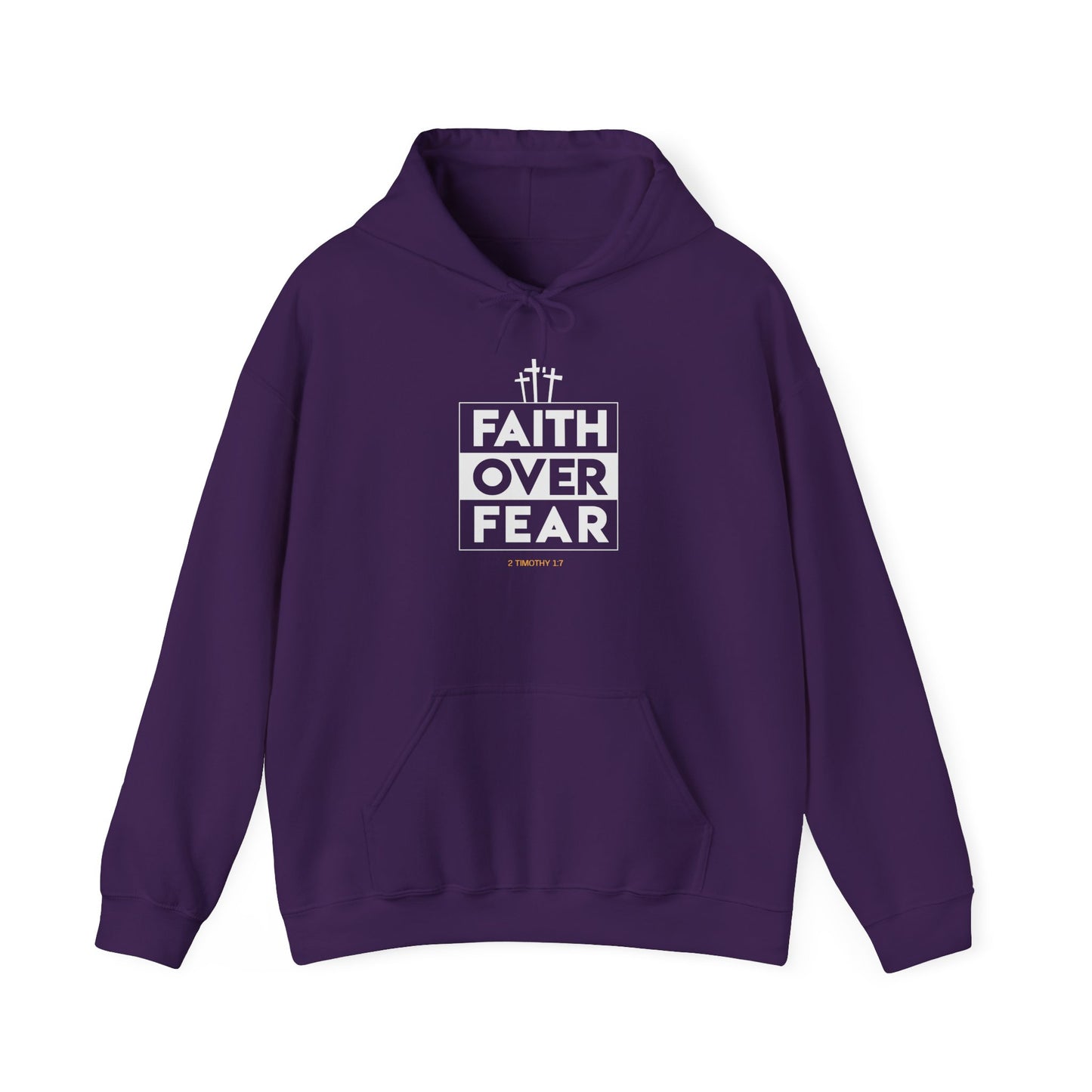 Faith Over Fear Hoodie-Multiple Colors