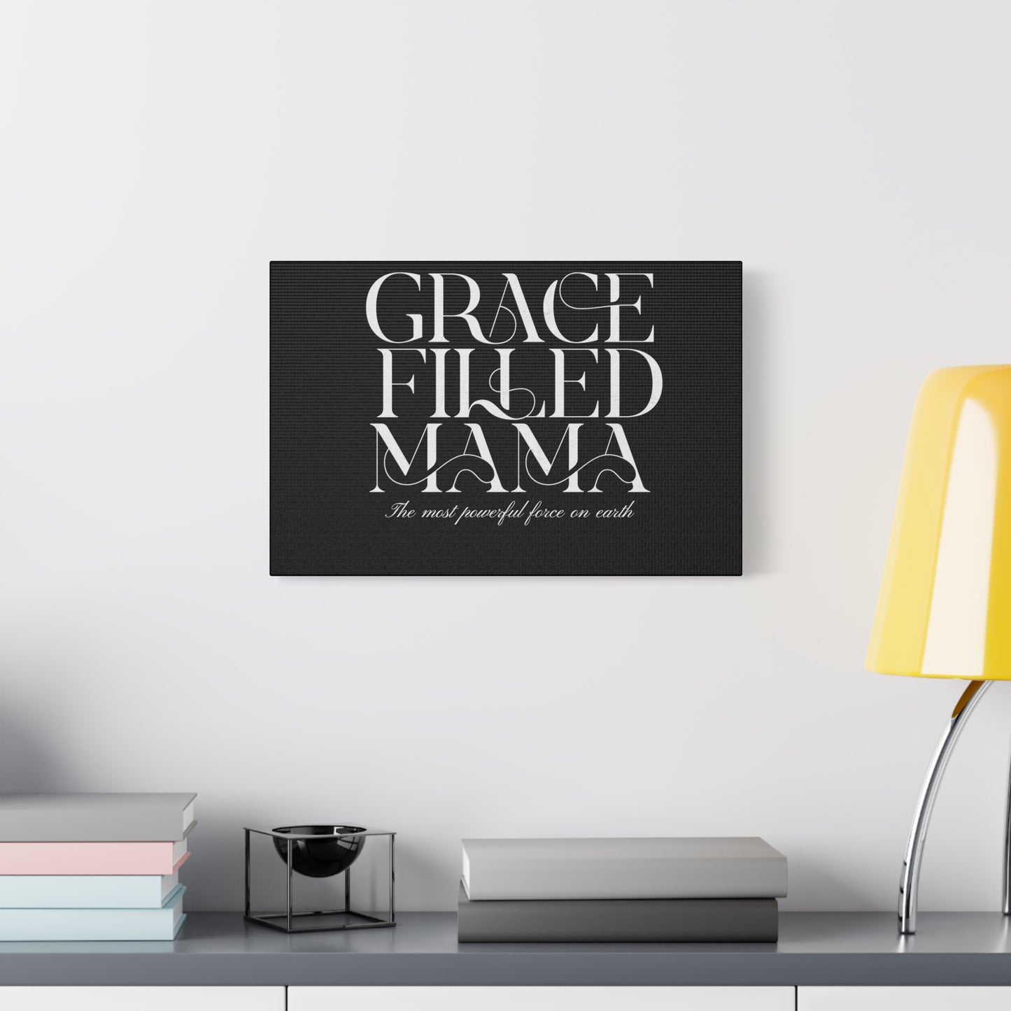Inspirational Canvas Art for Moms - Grace Filled Mama