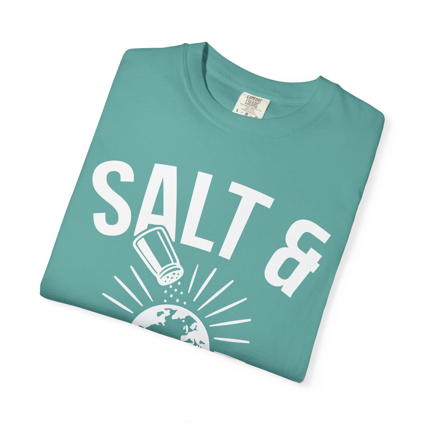 Inspirational Unisex T-Shirt: Salt & Light Graphic, Christian Gifts, Faith Apparel