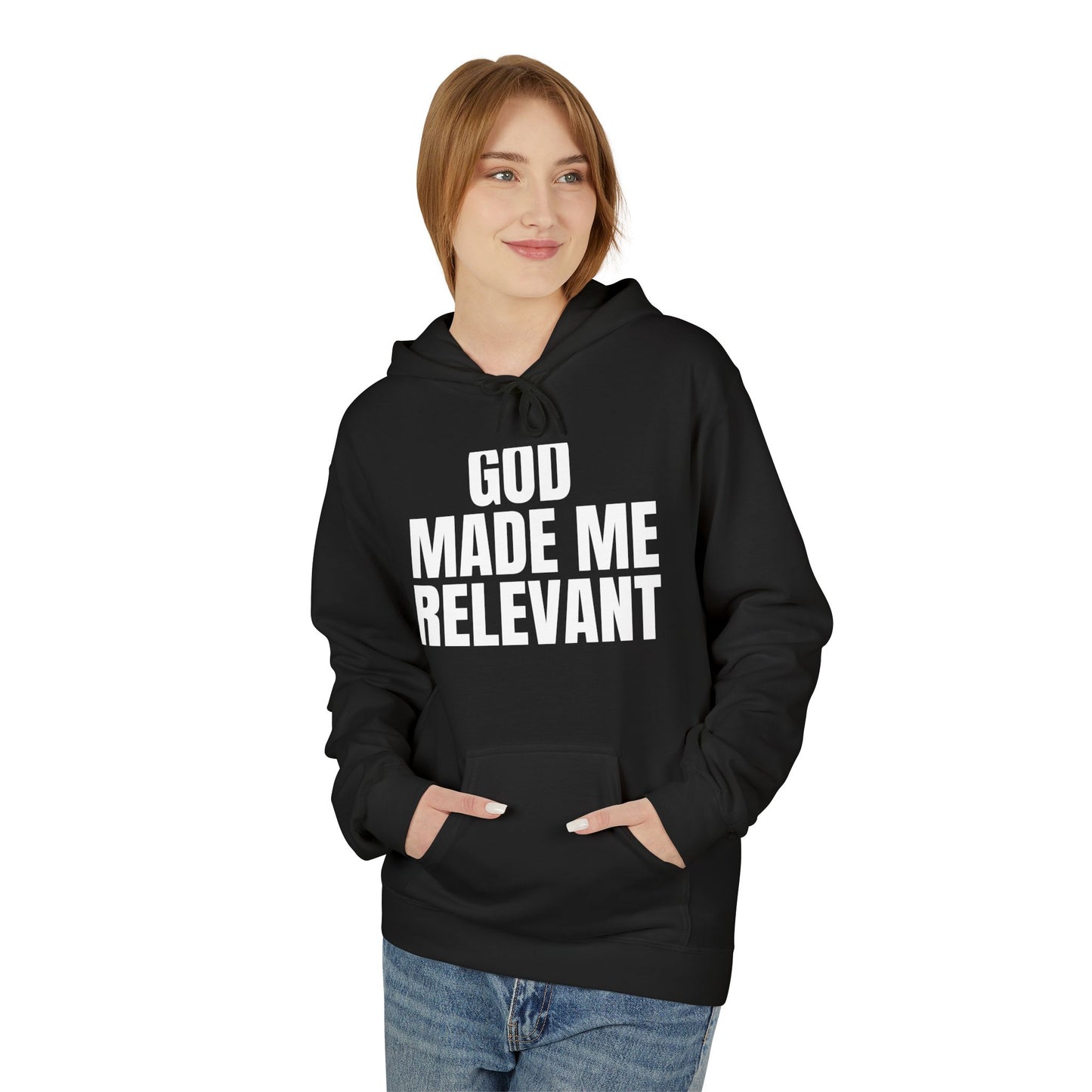 God Made Me Relevant Hoodie, Inspirational Fleece Sweatshirt, Unisex Gift, [...]