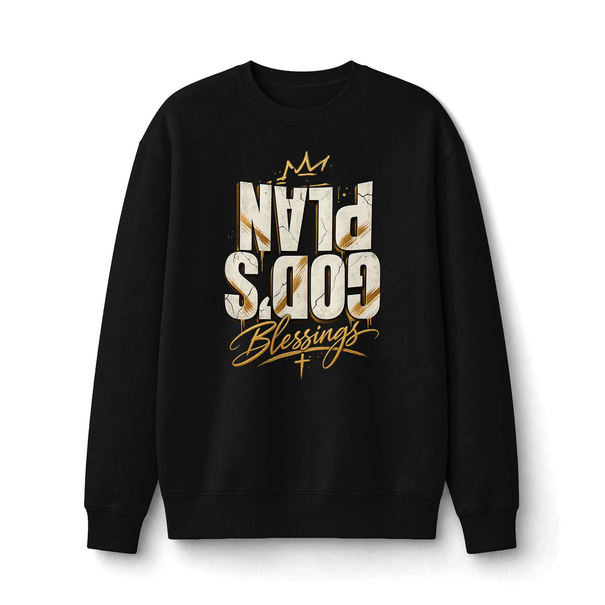 God's Plan Blessings sweatshirt | Faith Christian Scripture Crewneck