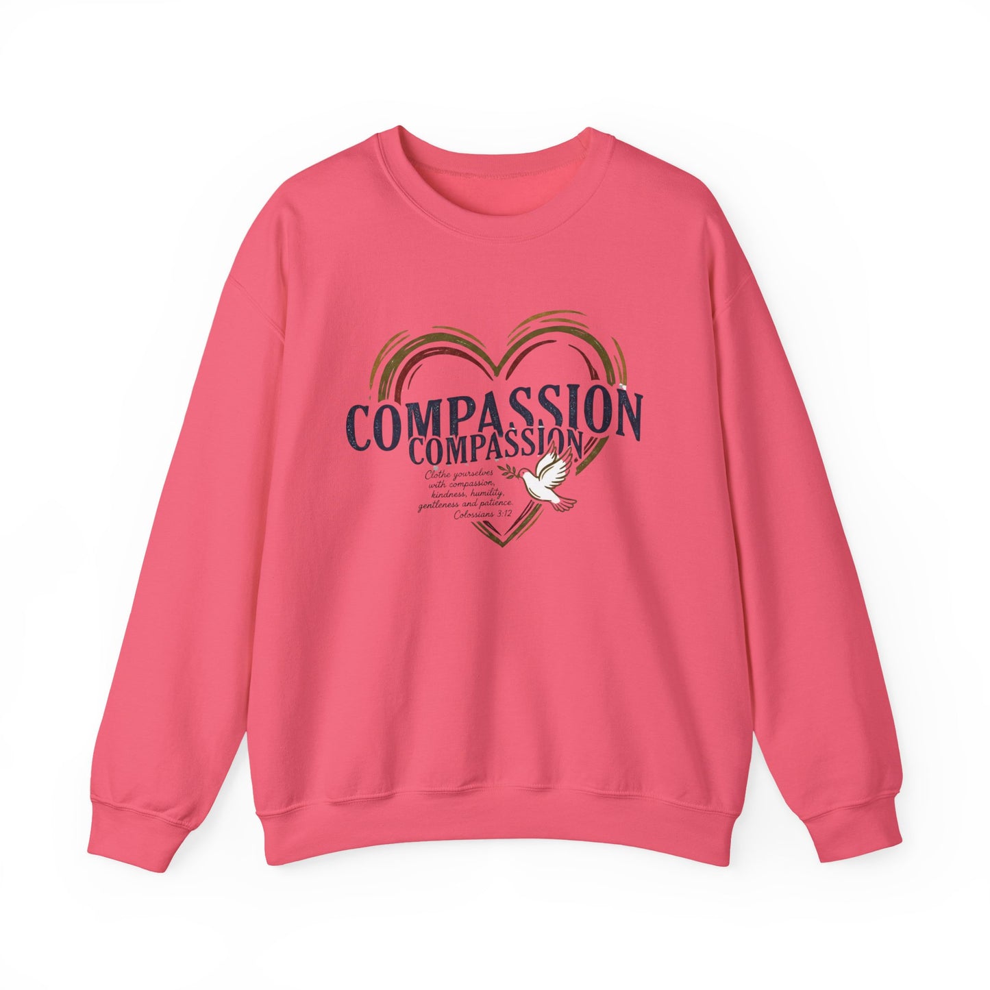 Compassion Heart Compassion Crewneck Sweatshirt