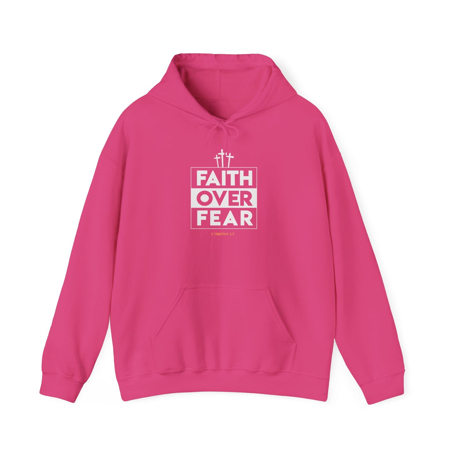 Faith Over Fear Hoodie-Multiple Colors