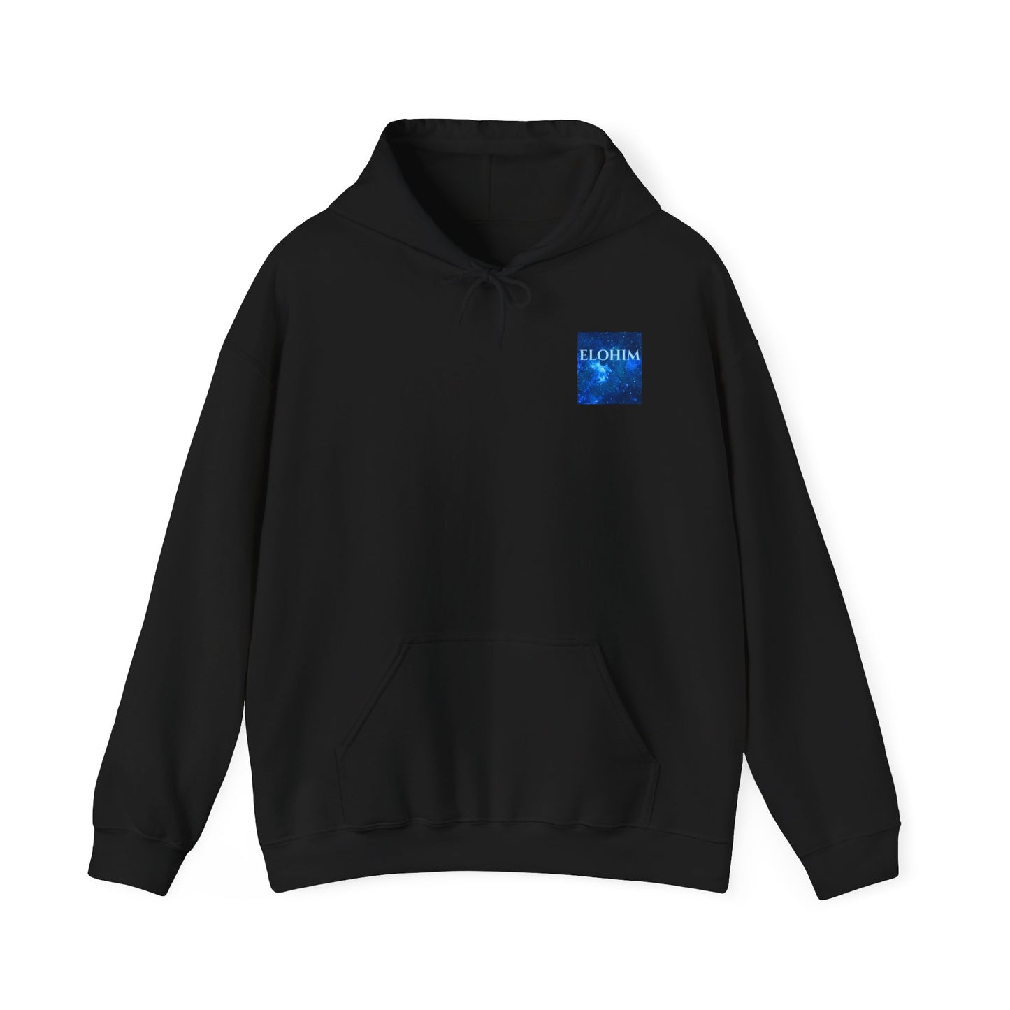 Cosmic Elohim Hoodie - Spiritual Gift, Unisex Sweatshirt, Cozy Streetwear, Astral Fashion, Inspirational Apparel