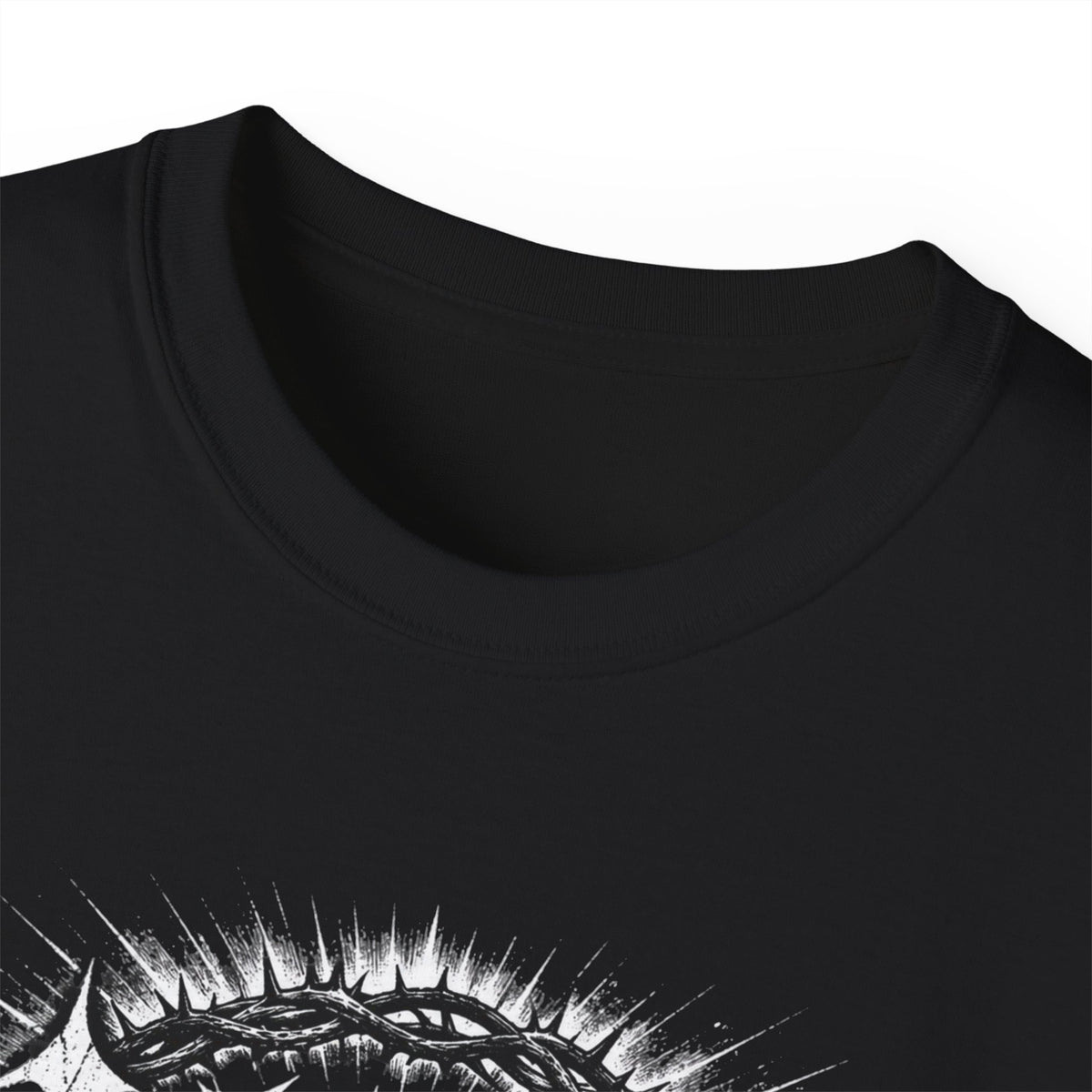 Jesus Want You T-Shirt | Christian Metal Typography, Crown of Thorns Design
