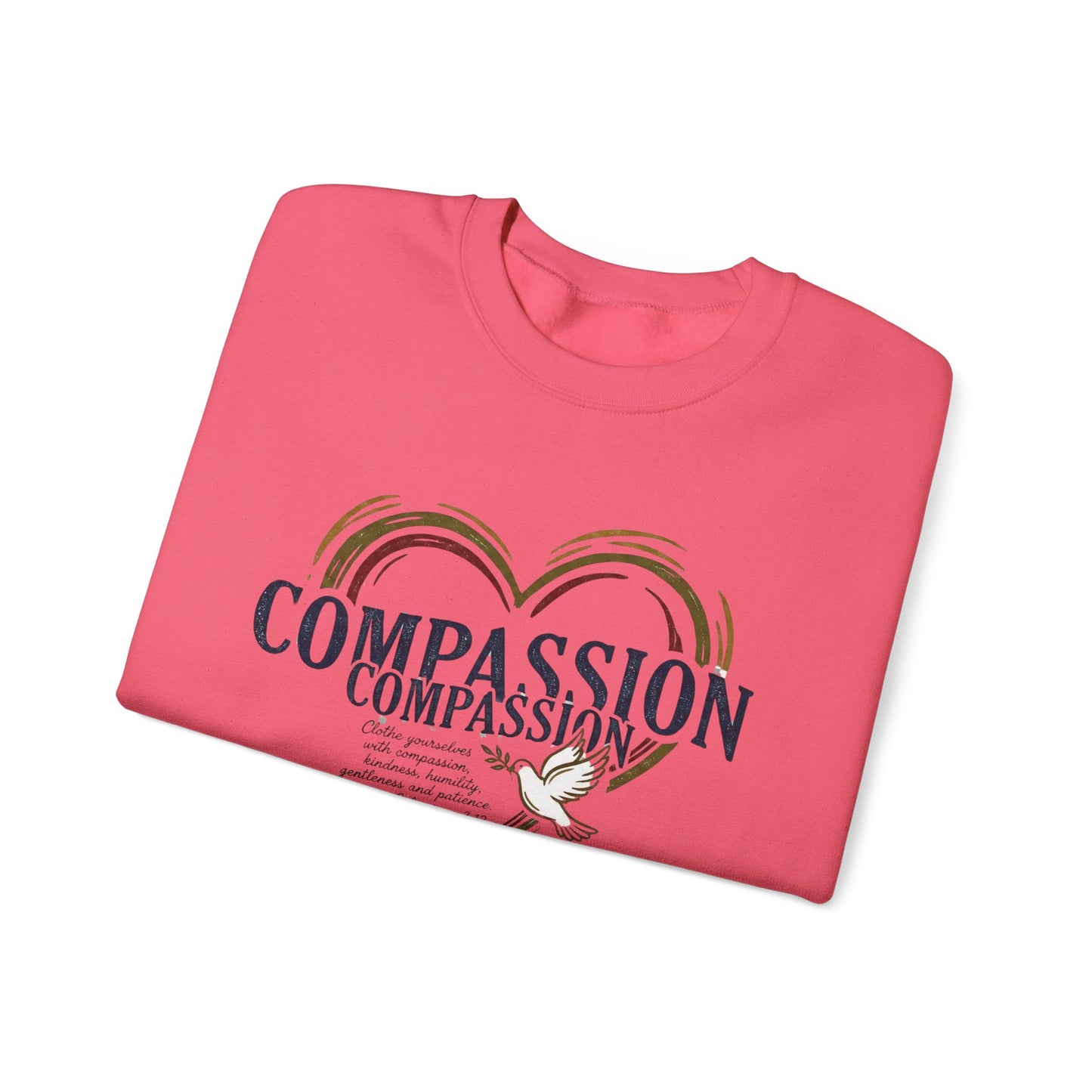 Compassion Heart Compassion Crewneck Sweatshirt