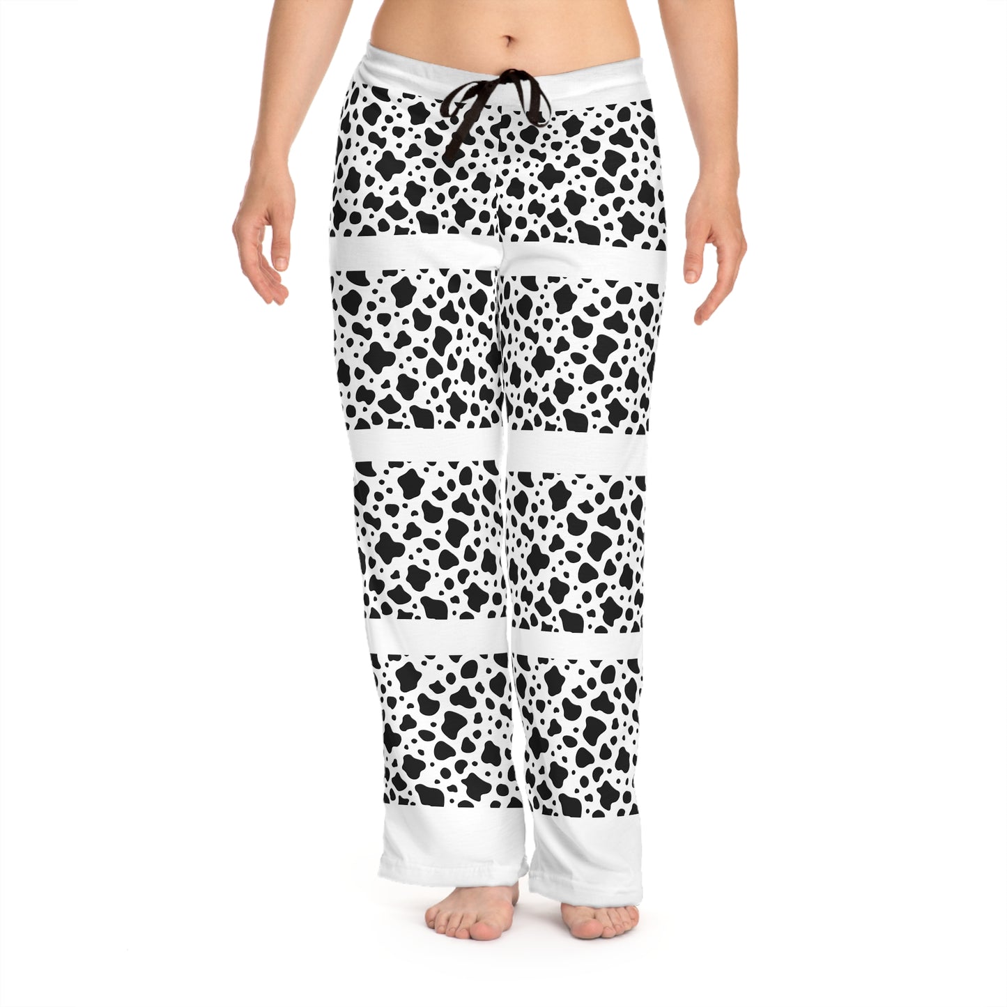 Cozy Cow Print Pajama Pants