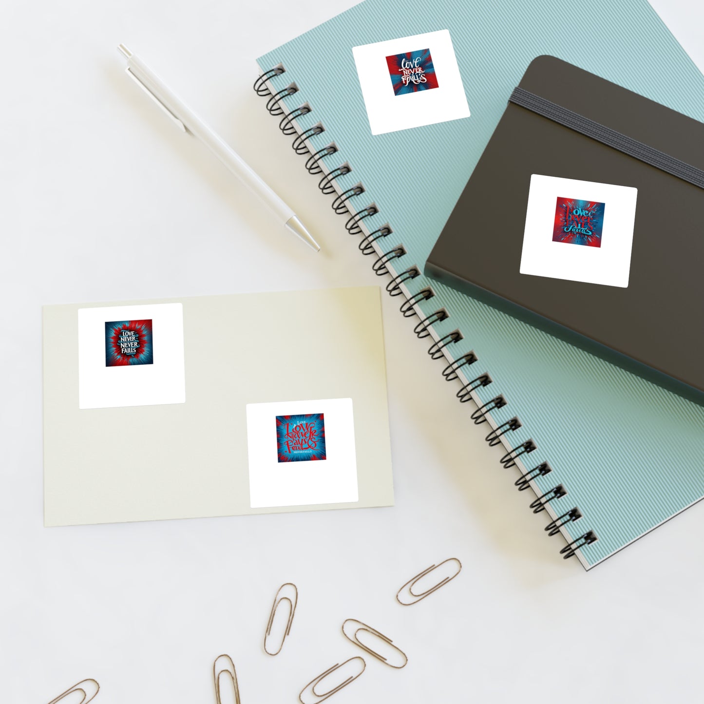 Love Never Fails -Sticker Sheets
