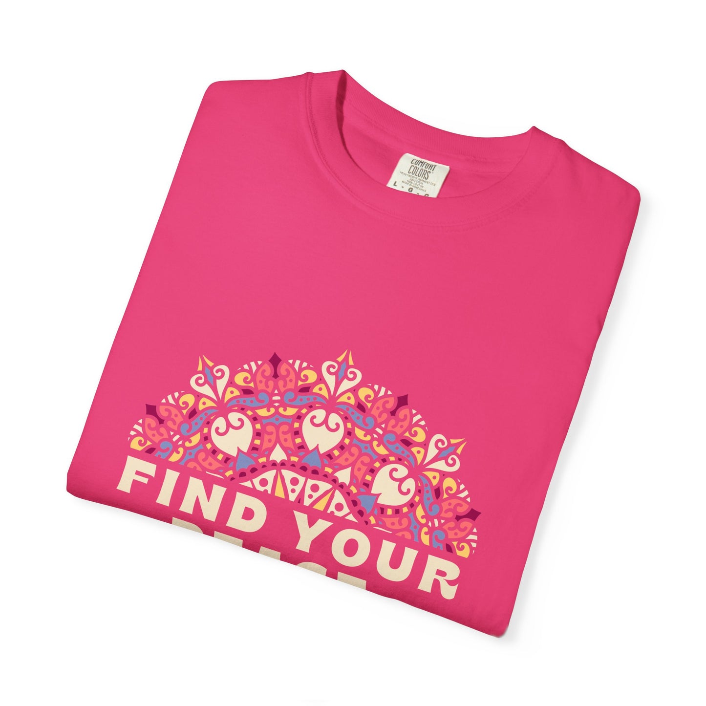 Find Your Peace Unisex Garment-Dyed T-Shirt – Relaxed Style for Mindfulness