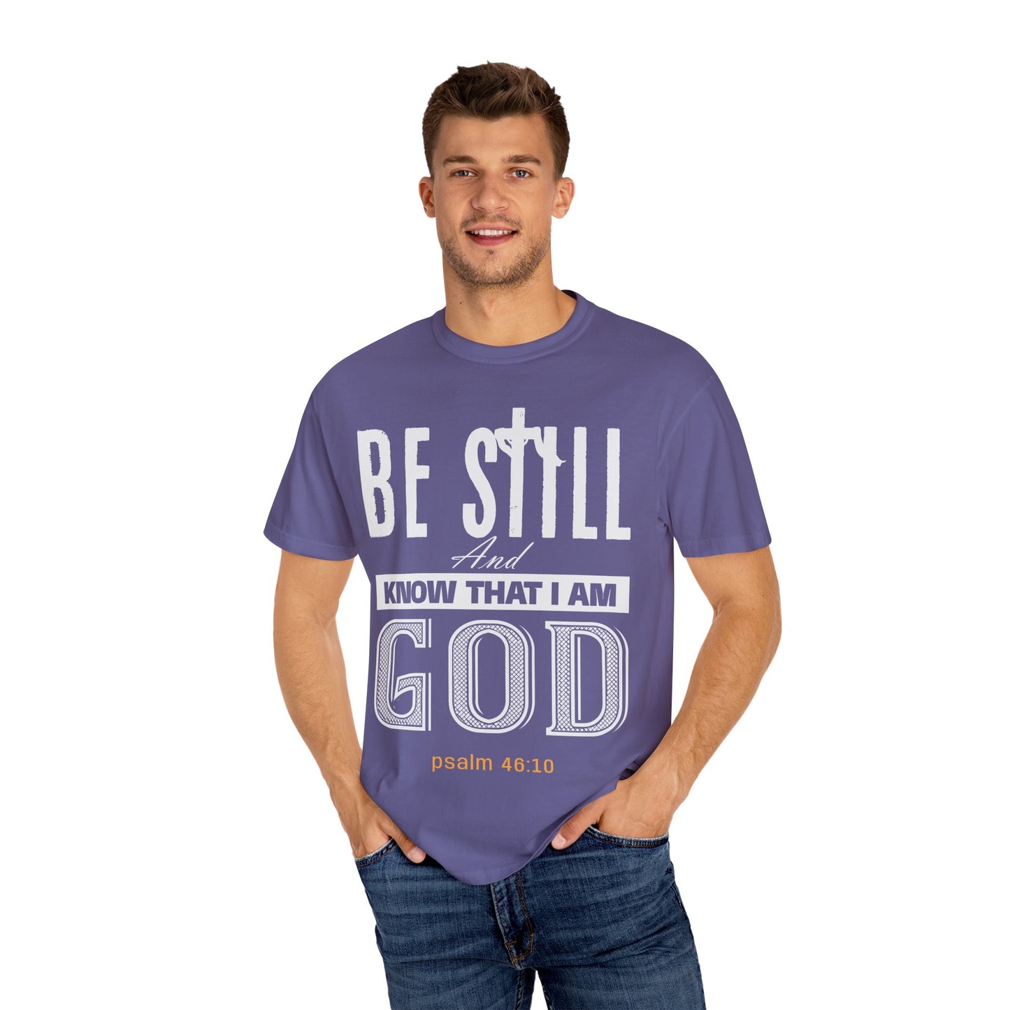 Faithful Reminder Unisex T-shirt - Be Still And Know That I Am God - Black