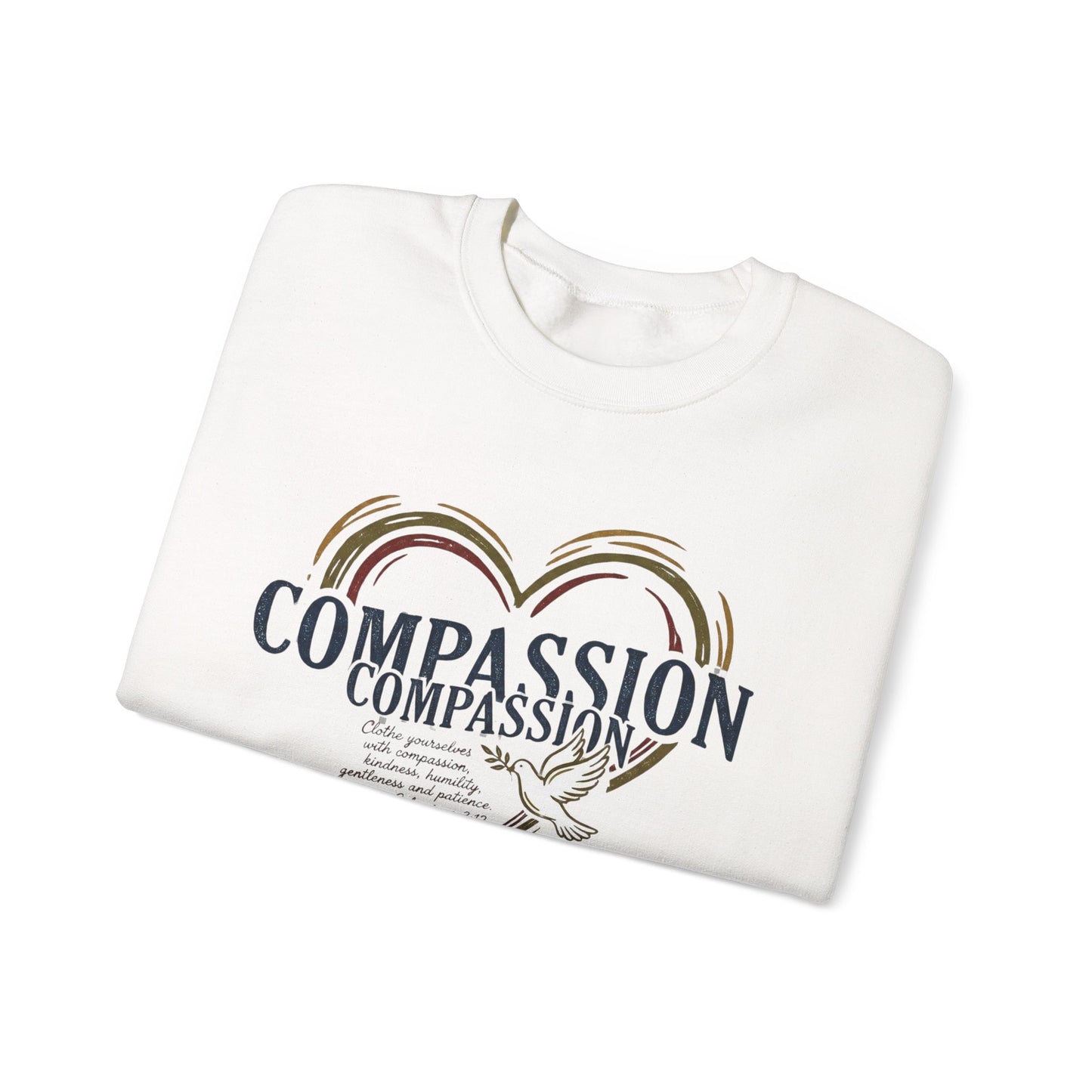 Compassion Heart Compassion Crewneck Sweatshirt