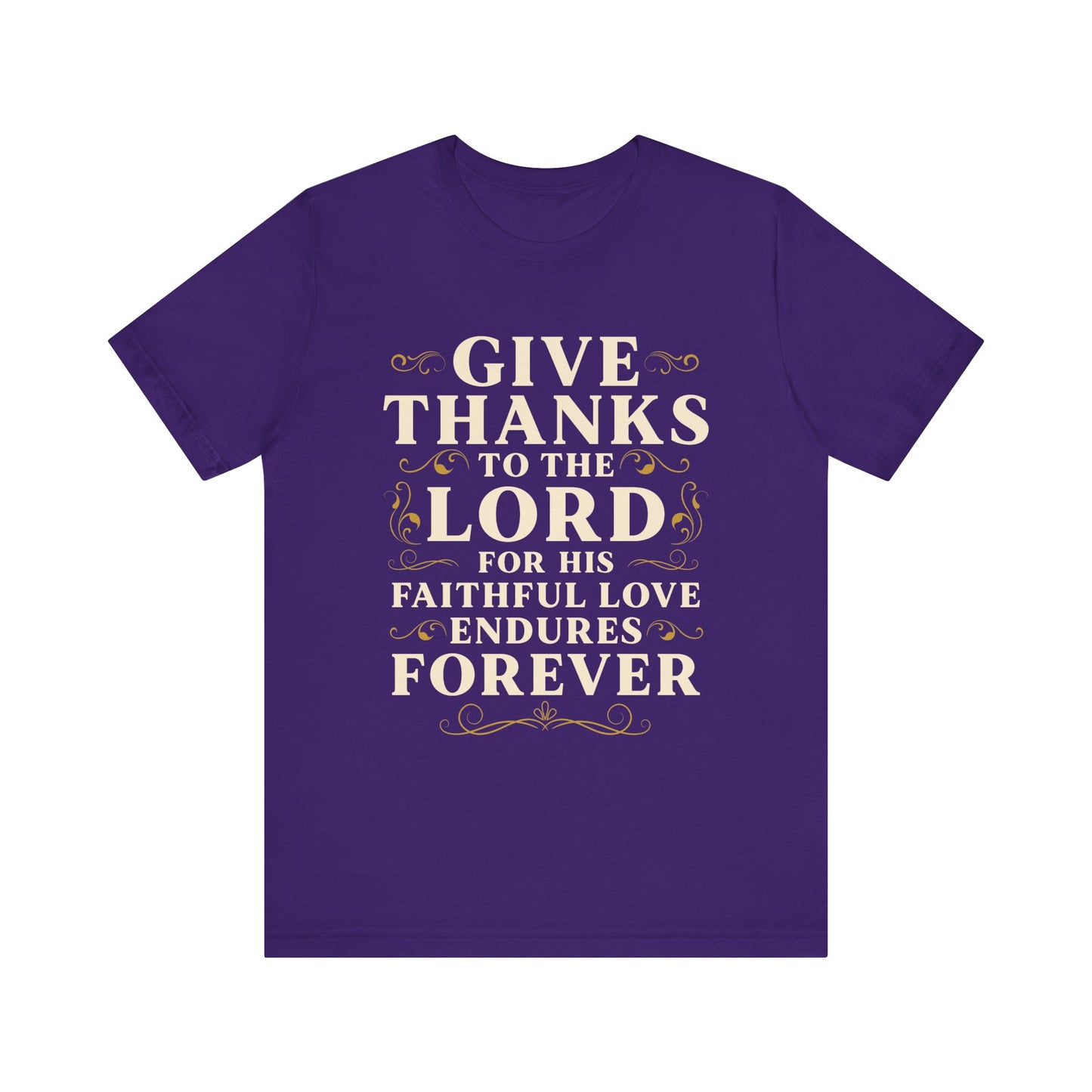 Thankful Unisex Tee - Faith-Based Apparel - Christian Gift
