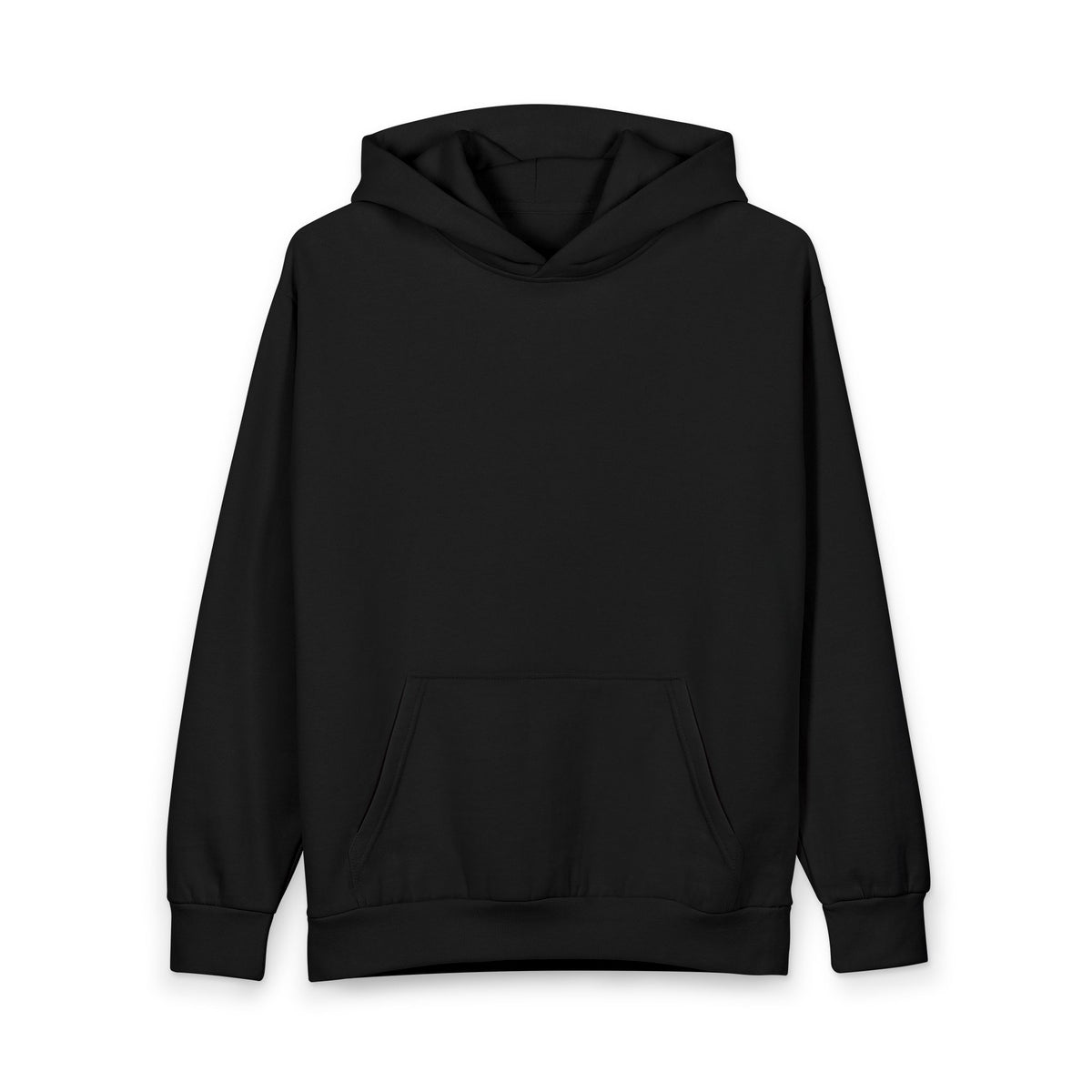 God's Plan hoodie | Back Graphic Script Splash, Black Pullover