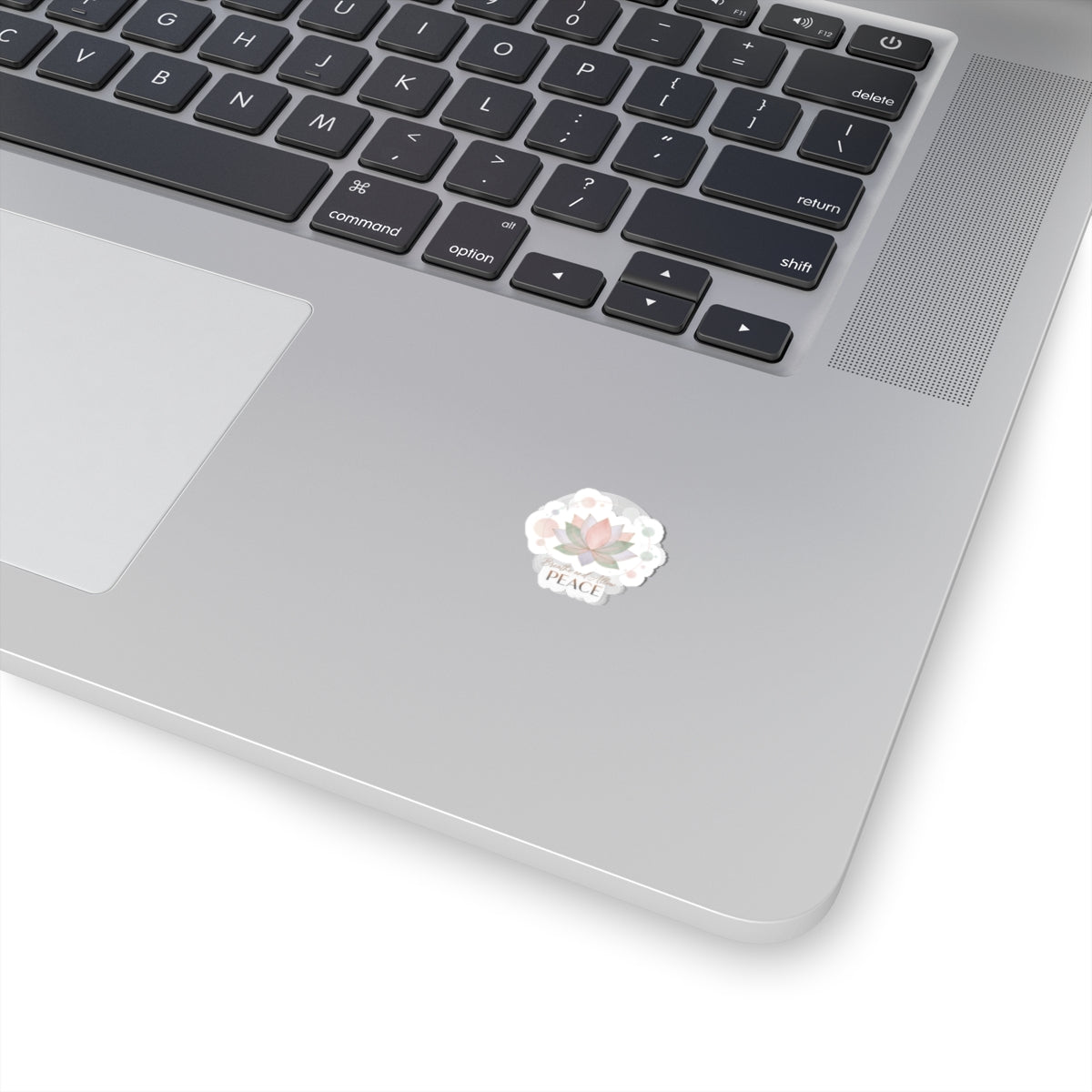 Breathe and Allow Peace Sticker | Mental Wellness, Boundary Reminder