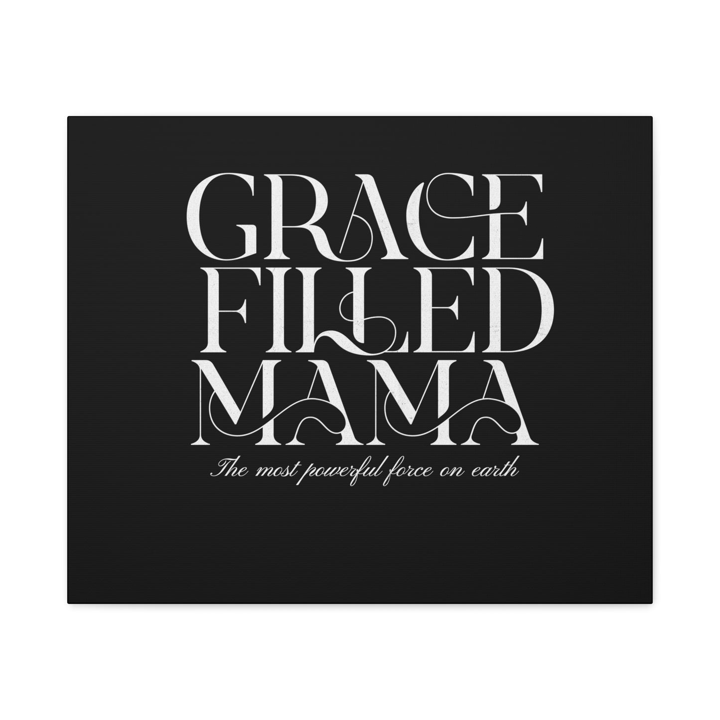 Inspirational Canvas Art for Moms - Grace Filled Mama