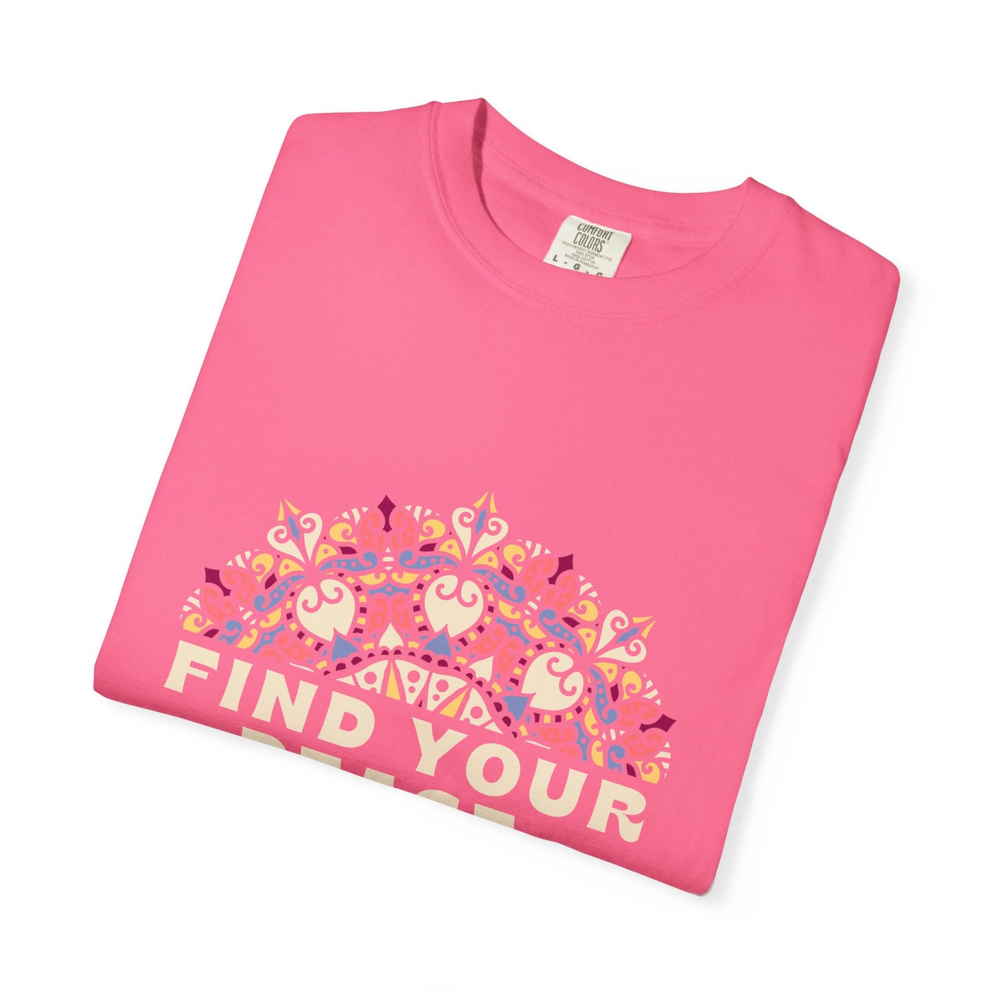 Find Your Peace Unisex Garment-Dyed T-Shirt – Relaxed Style for Mindfulness