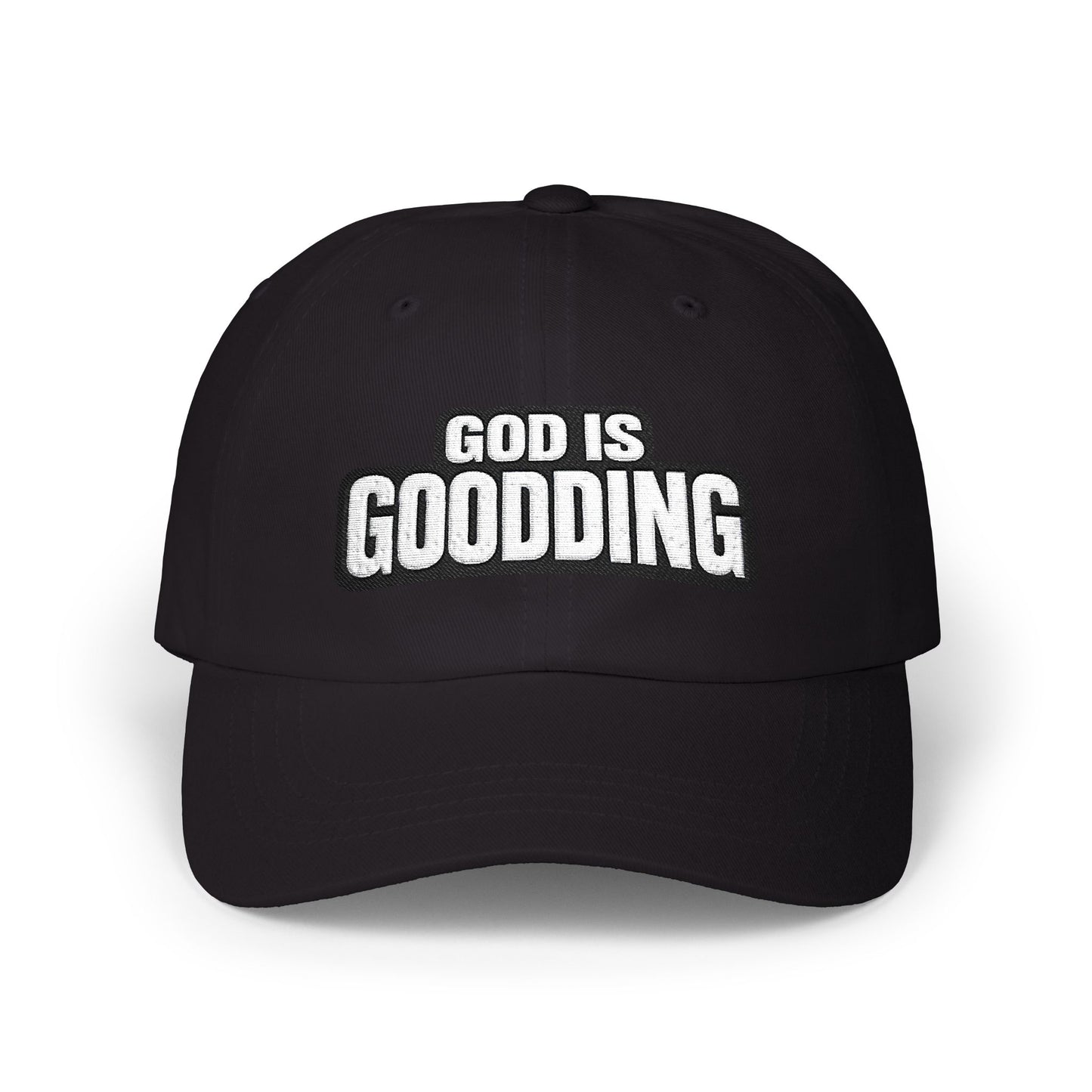 God Is Goodding Dad Cap | Embroidered Religious Baseball Hat