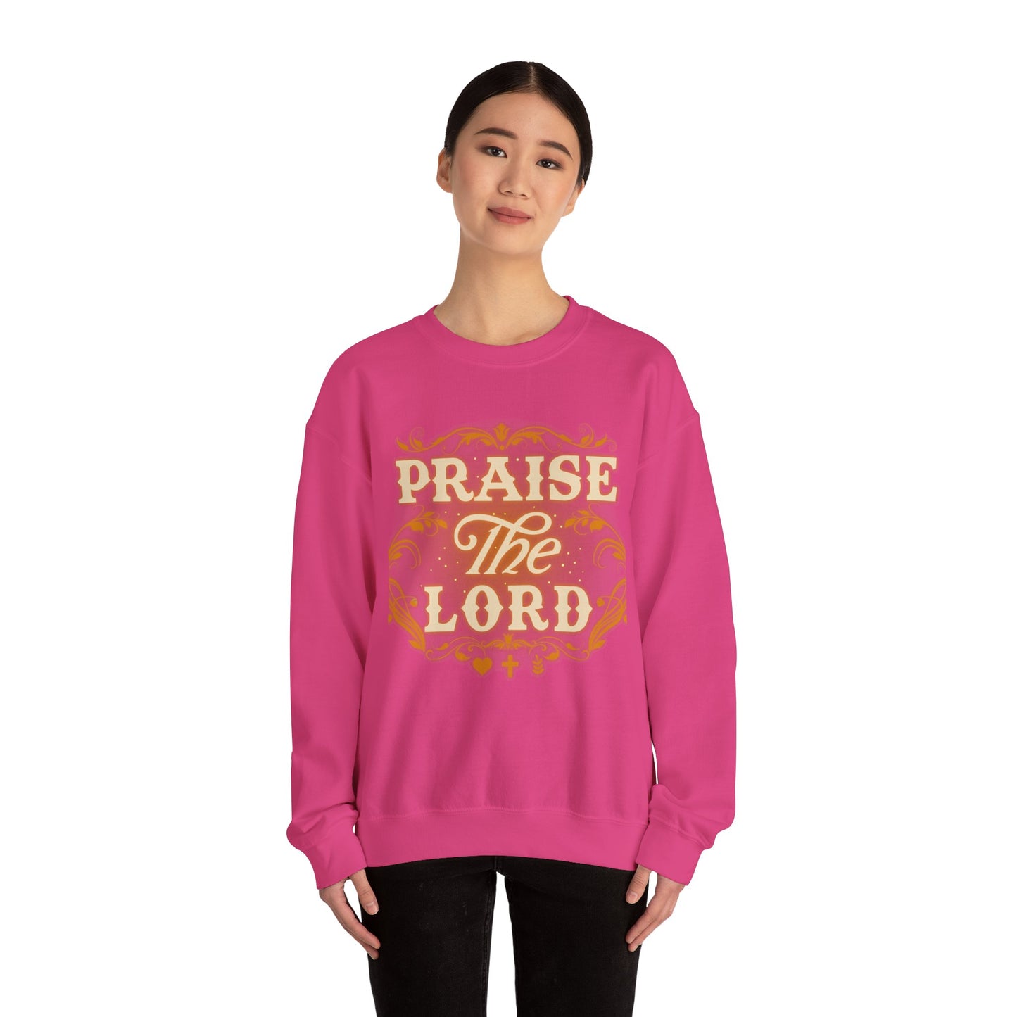 Faith-Inspired Crewneck Sweatshirt for Praise, Gifts, Religious Events