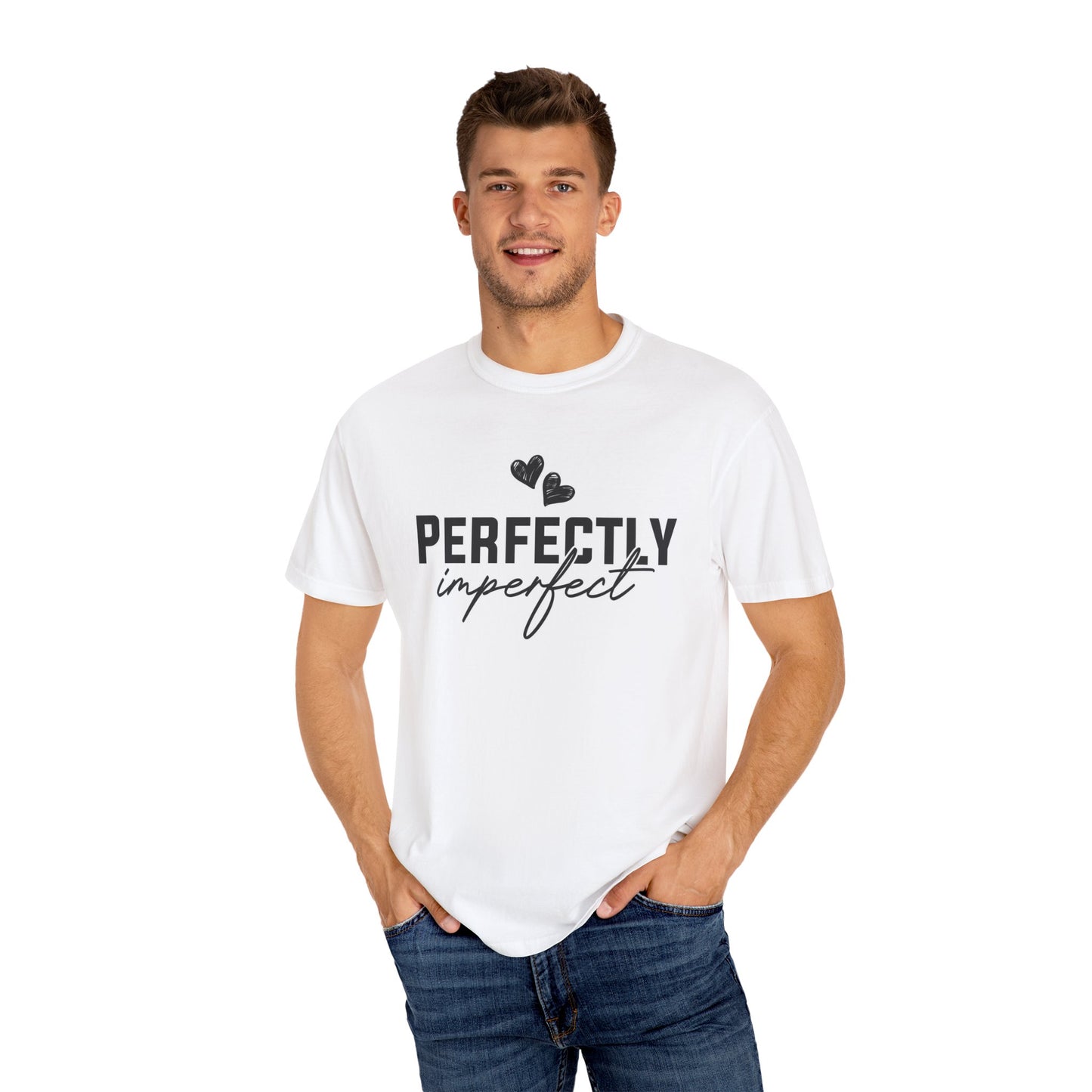 Perfectly Imperfect Unisex Garment-Dyed T-Shirt