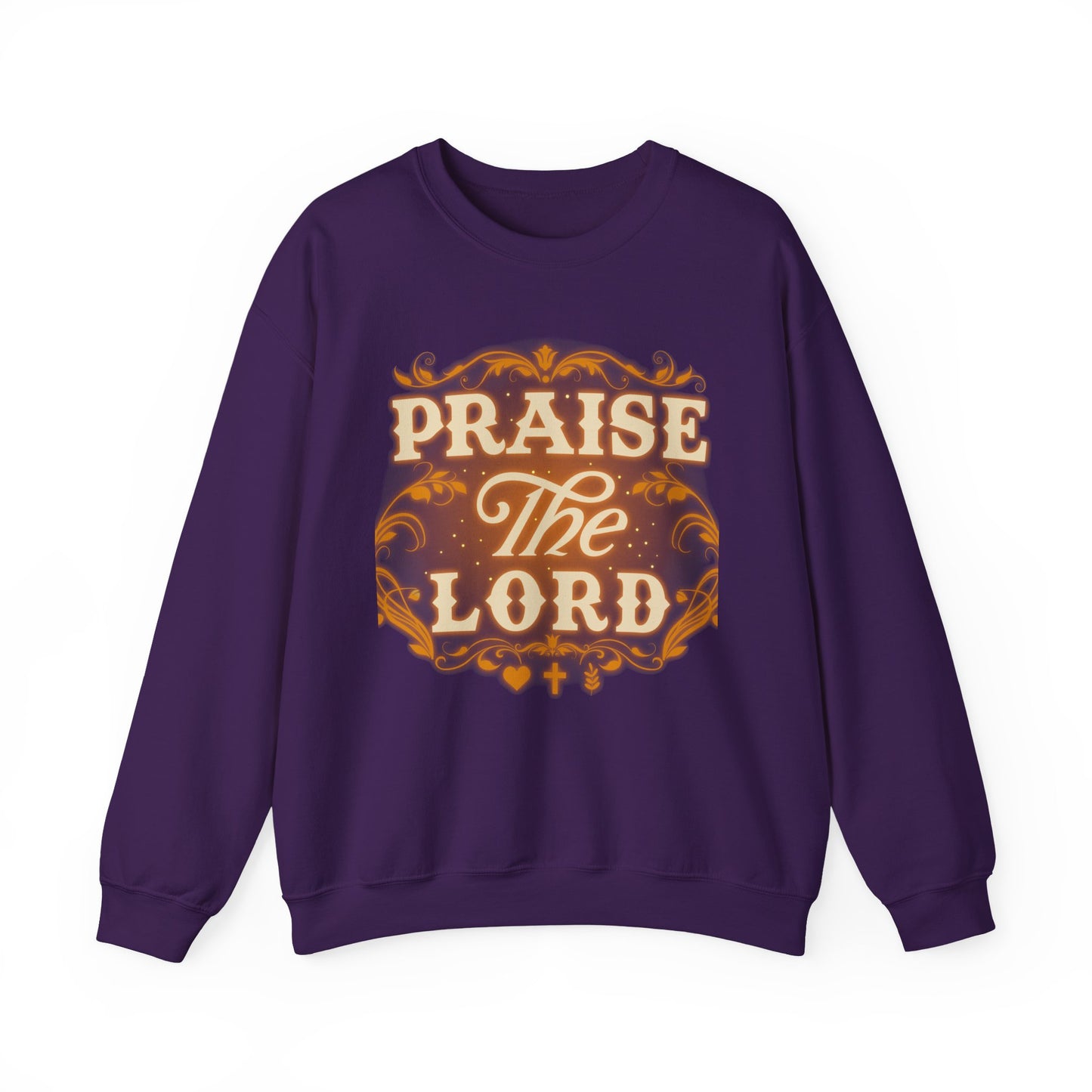 Faith-Inspired Crewneck Sweatshirt for Praise, Gifts, Religious Events
