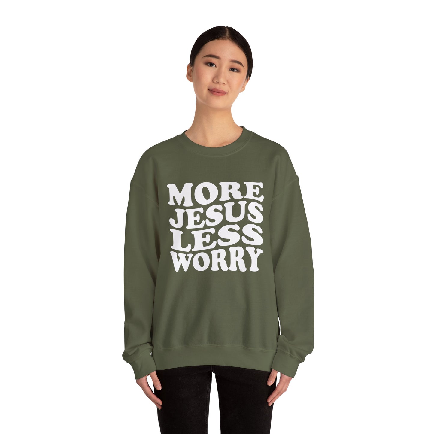Faith-Inspired Crewneck Sweatshirt