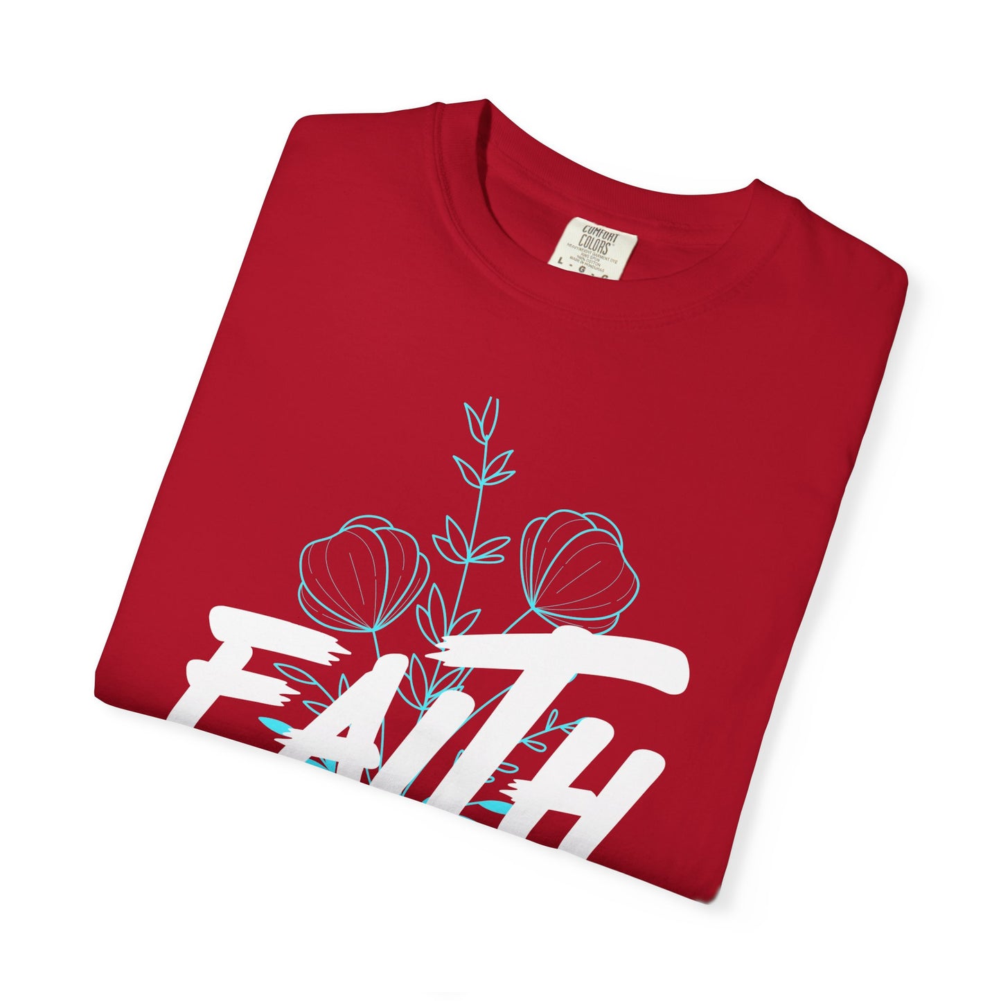 Faith-Inspired Unisex Garment-Dyed T-Shirt - Perfect for Uplifting Moments