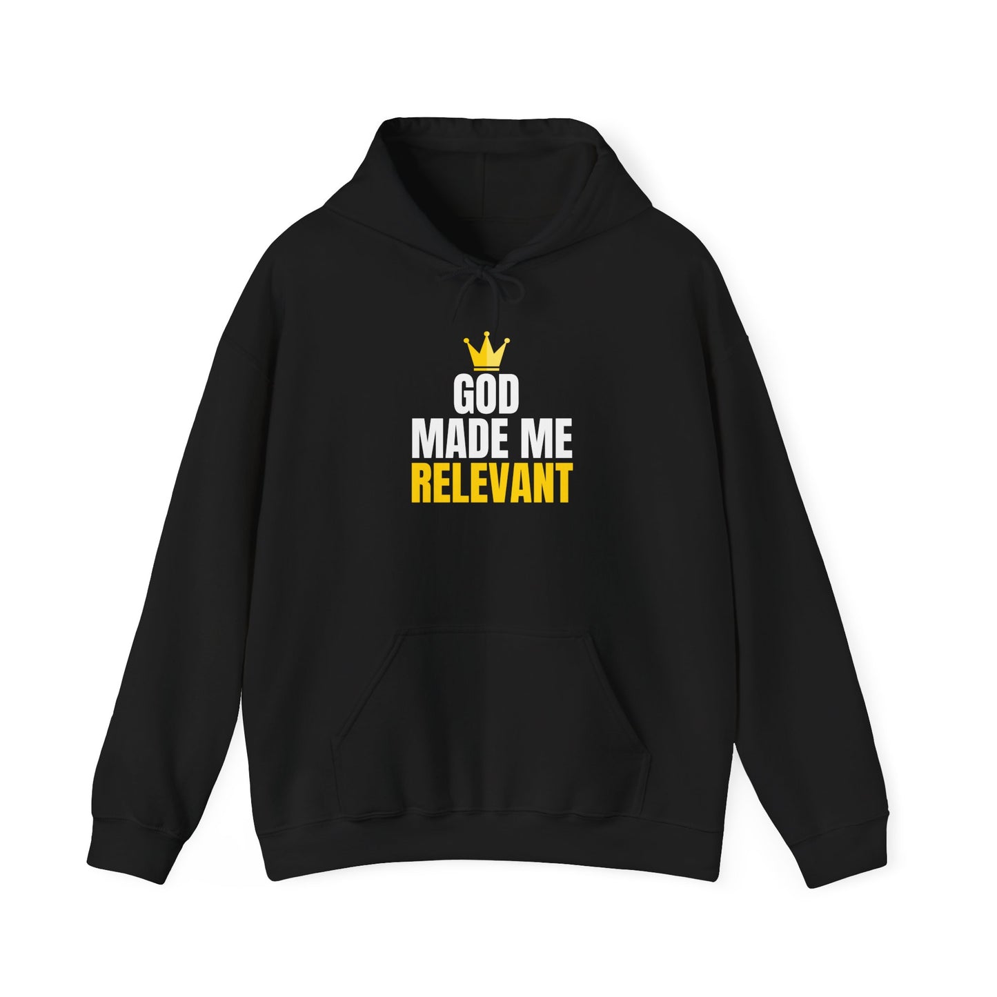 Relevant Vibes Hooded Sweatshirt, Cozy Unisex Pullover, Faith-Based Gift, [...]