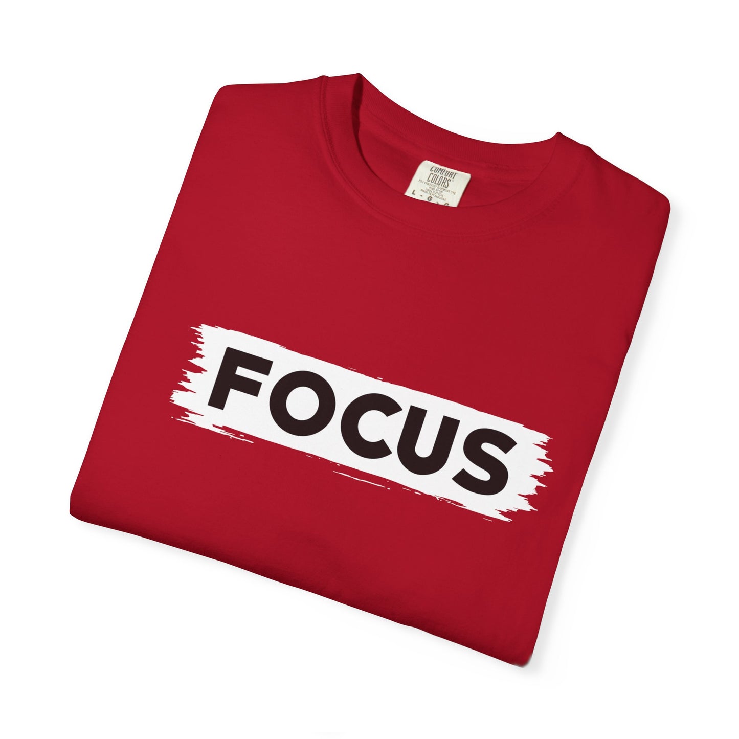 Unisex Focus T-Shirt | Motivational Garment-Dyed Tee