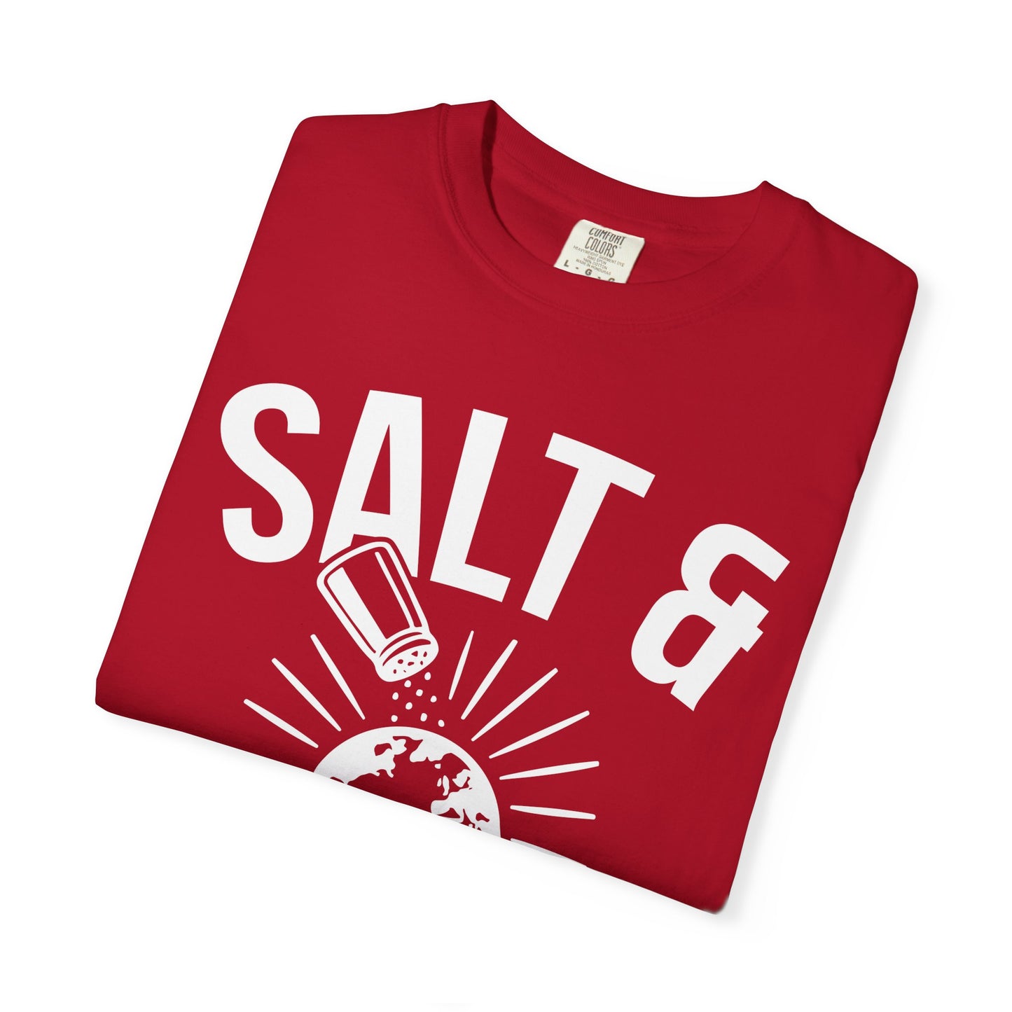 Inspirational Unisex T-Shirt: Salt & Light Graphic, Christian Gifts, Faith Apparel
