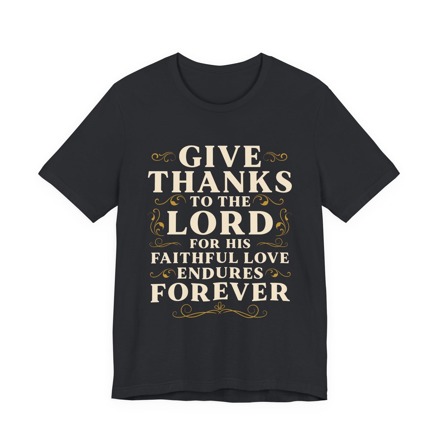 Thankful Unisex Tee - Faith-Based Apparel - Christian Gift