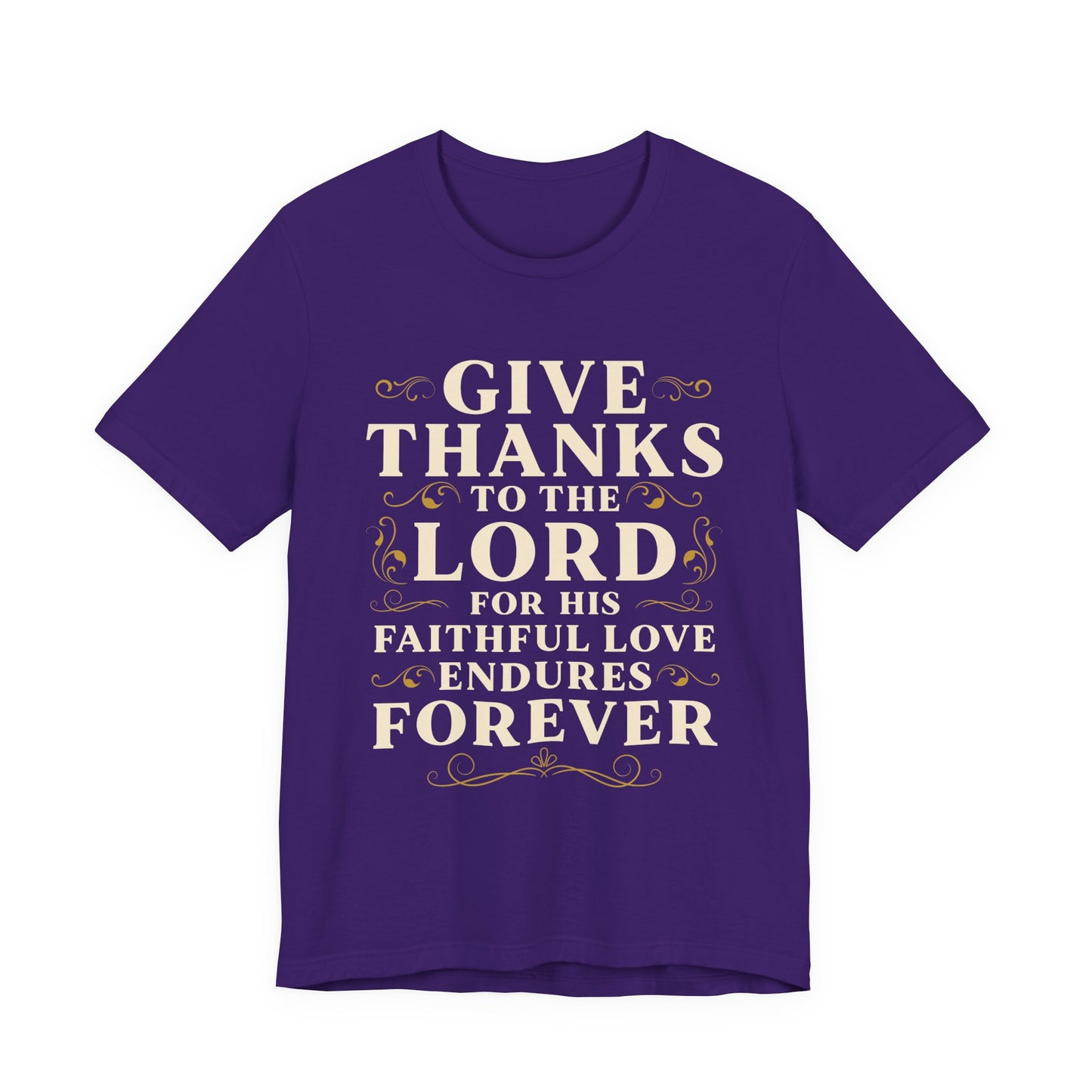 Thankful Unisex Tee - Faith-Based Apparel - Christian Gift