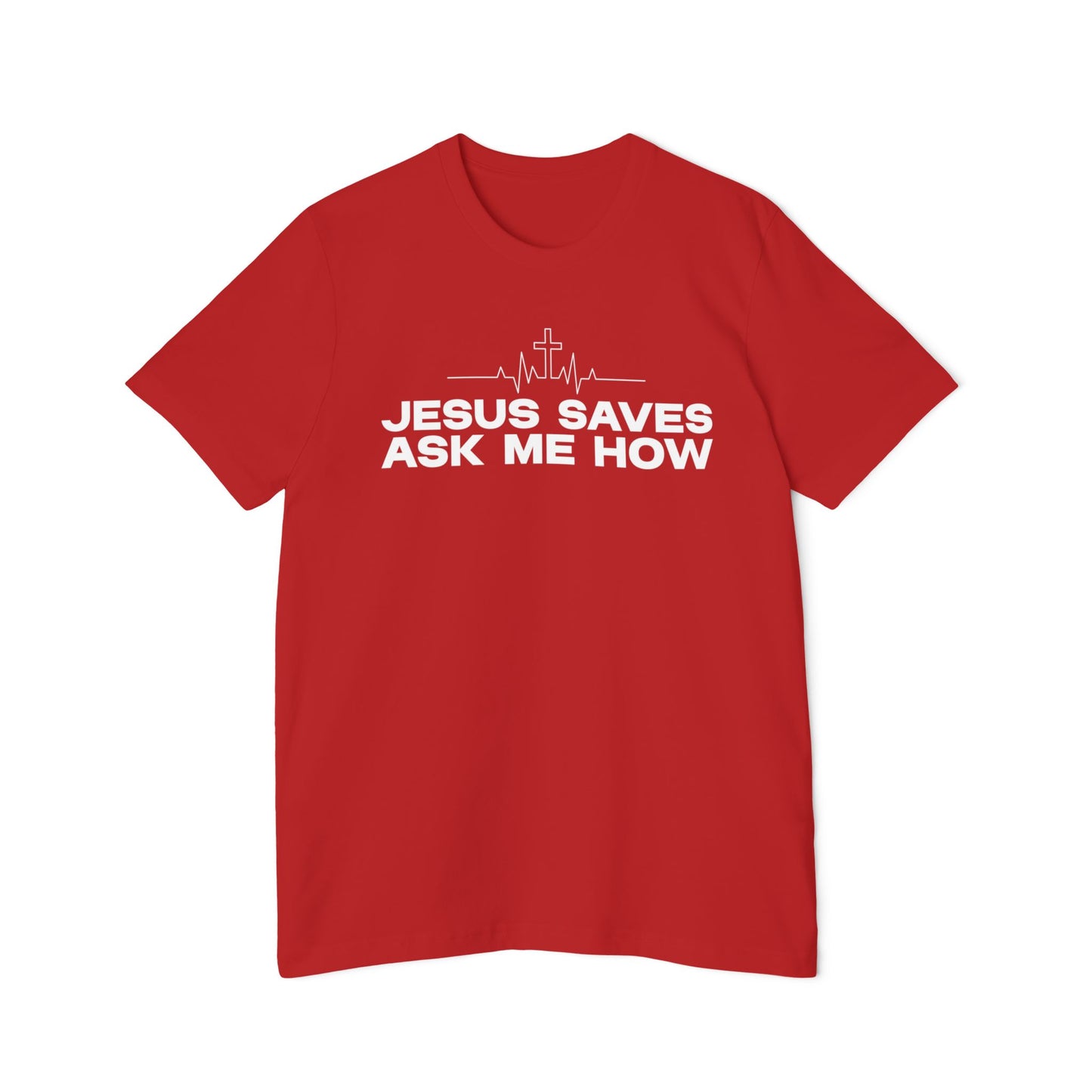Faith-Inspired Unisex T-Shirt - Jesus Saves, Christian Apparel