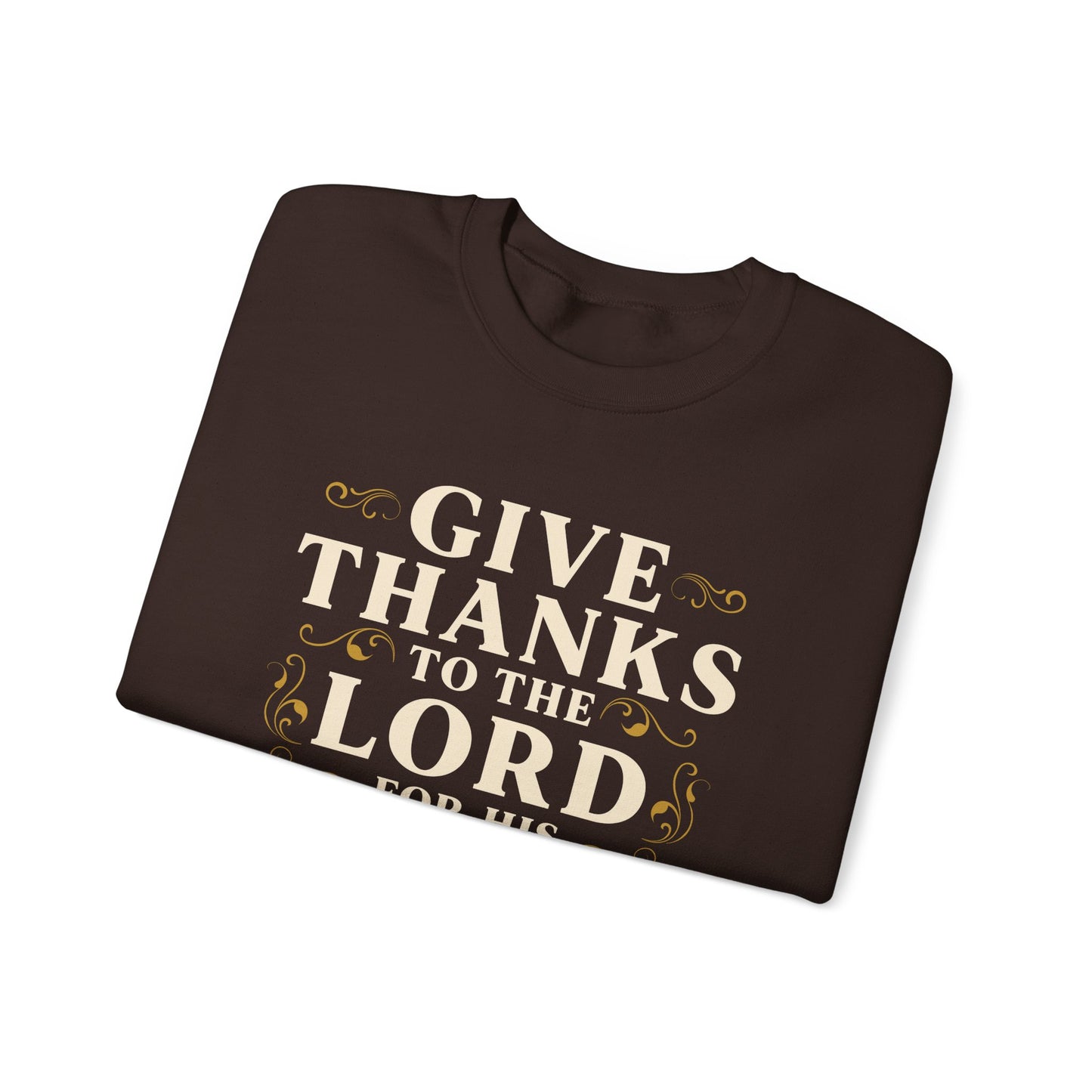 Faithful Love Crewneck Sweatshirt - Christian Gift, Thanksgiving Apparel