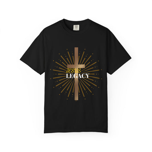Stylish Faith-Inspired T-Shirt, Jesus Legacy Tee, Unisex Graphic Top, Religious Gift, Christian Apparel, Motivational Wear