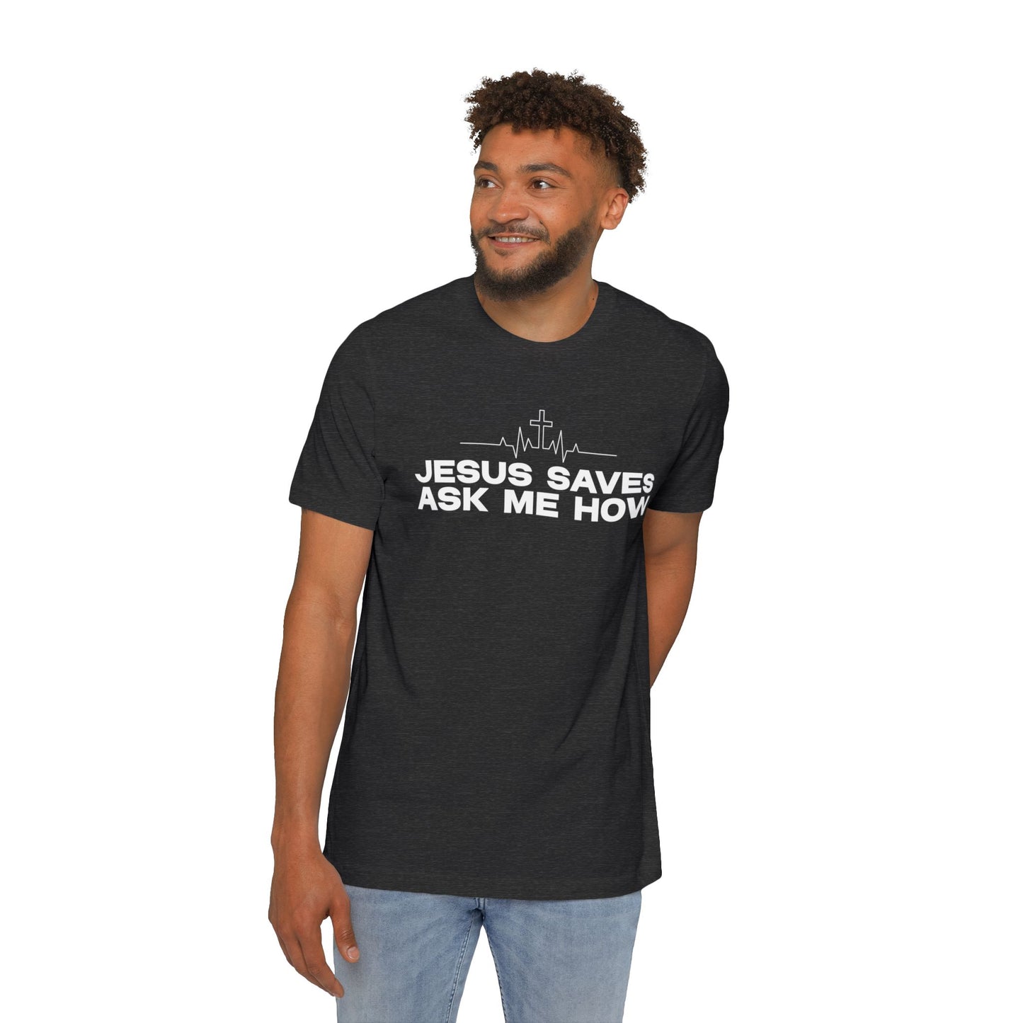 Faith-Inspired Unisex T-Shirt - Jesus Saves, Christian Apparel
