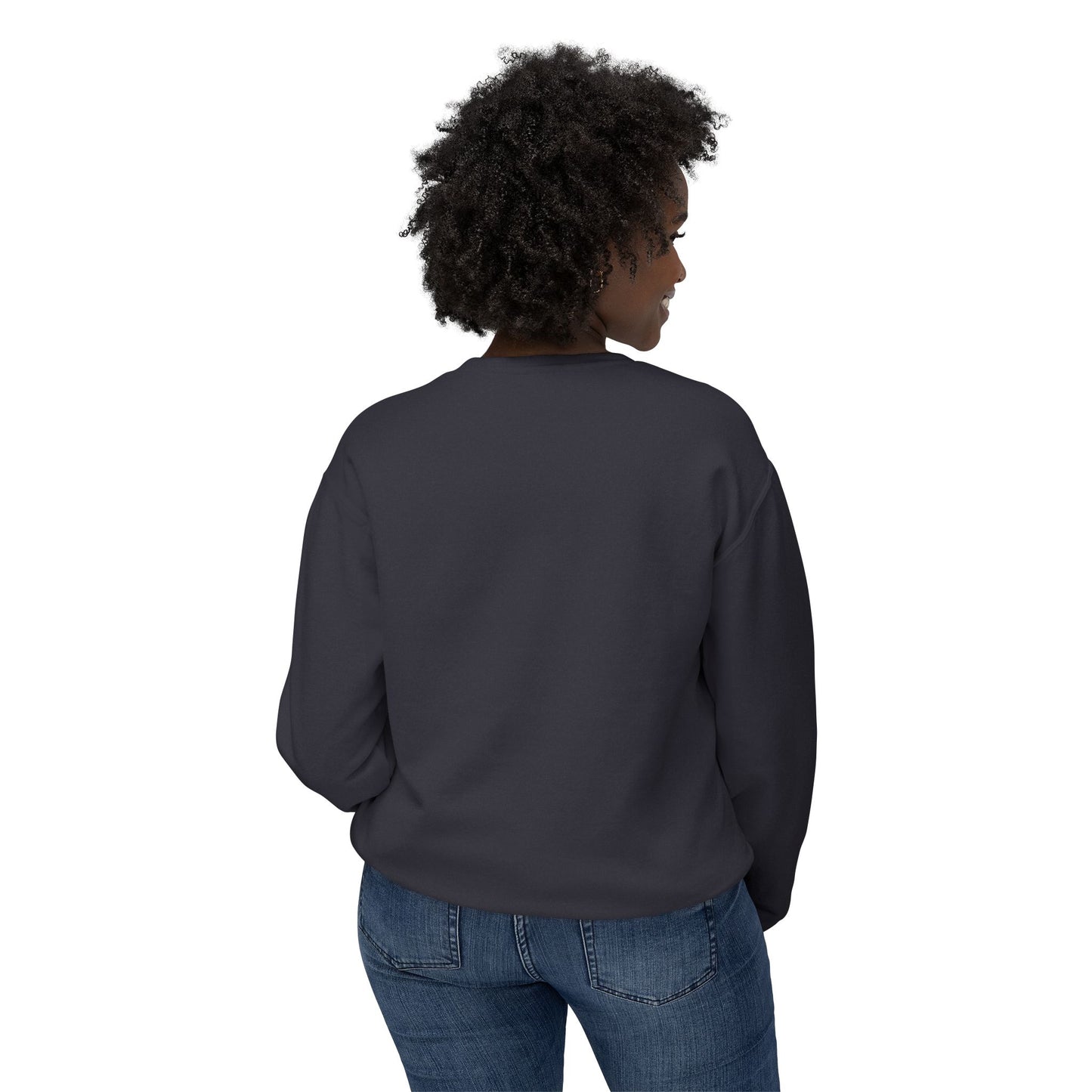Jesus Has My Back Black Unisex Sweatshirt