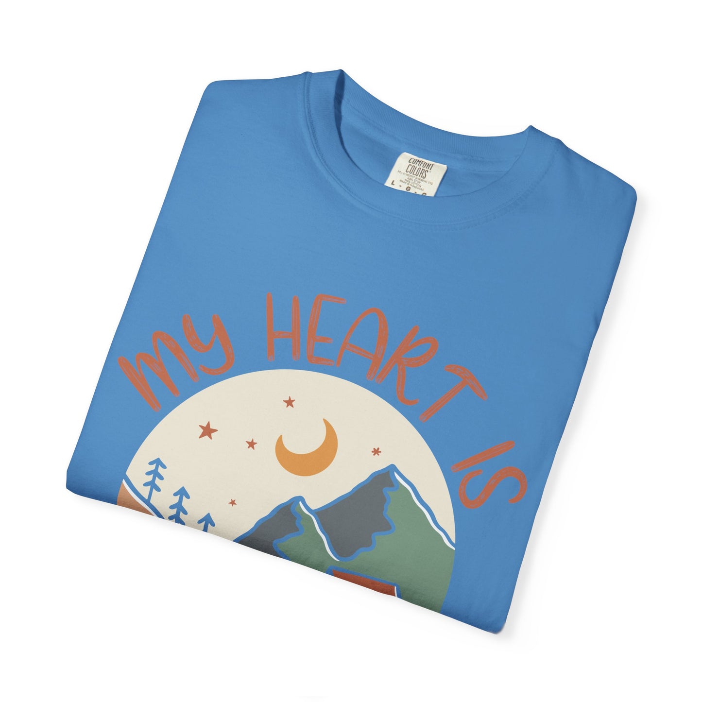 My Heart is in the Mountains Unisex T-Shirt – Perfect for Nature Lovers