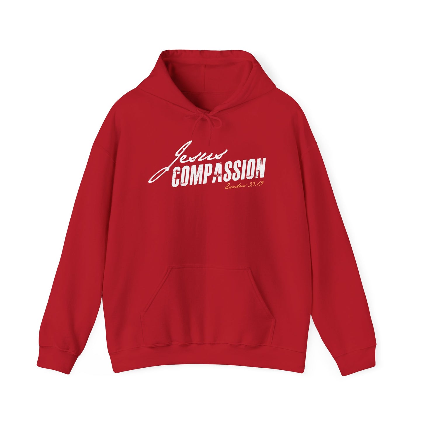 Jesus Compassion; Unisex Heavy Blend™ Hooded Sweatshirt