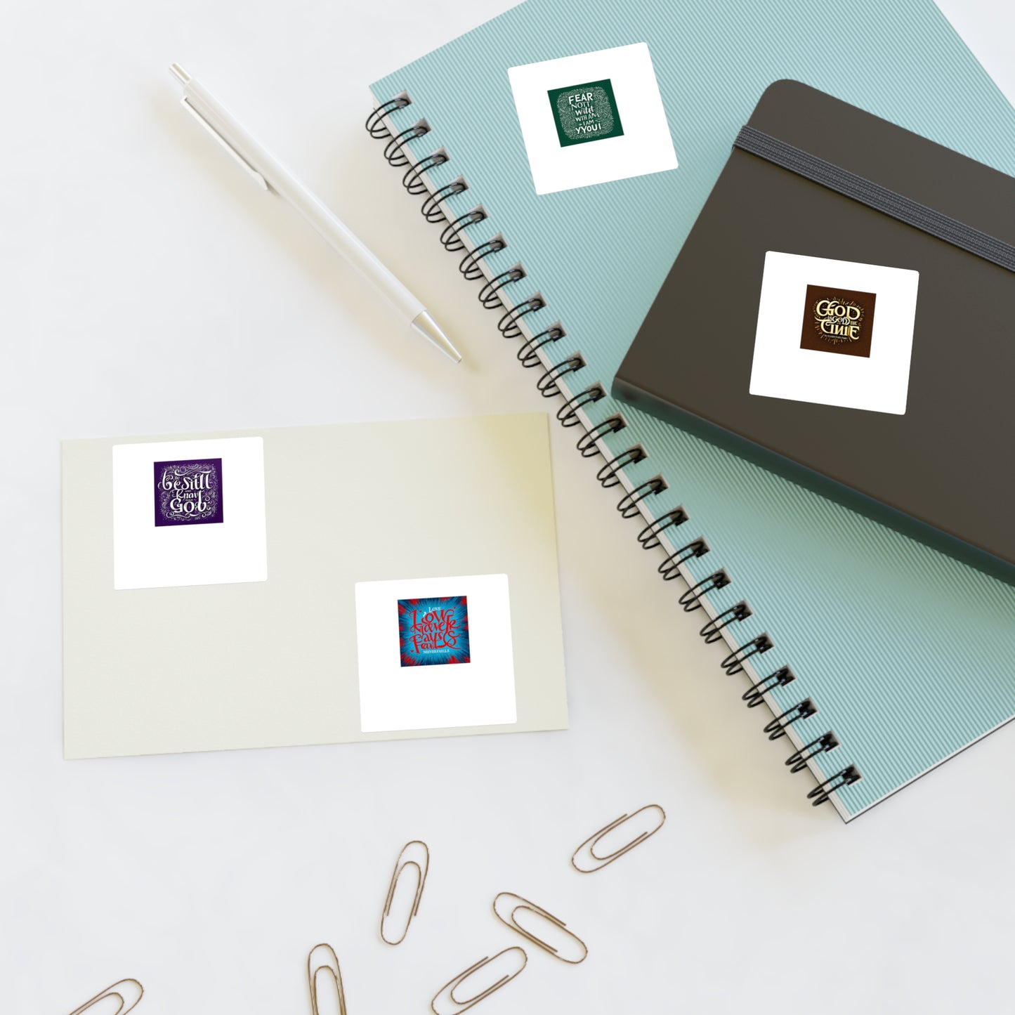 Christian Inspirational Sticker Sheets